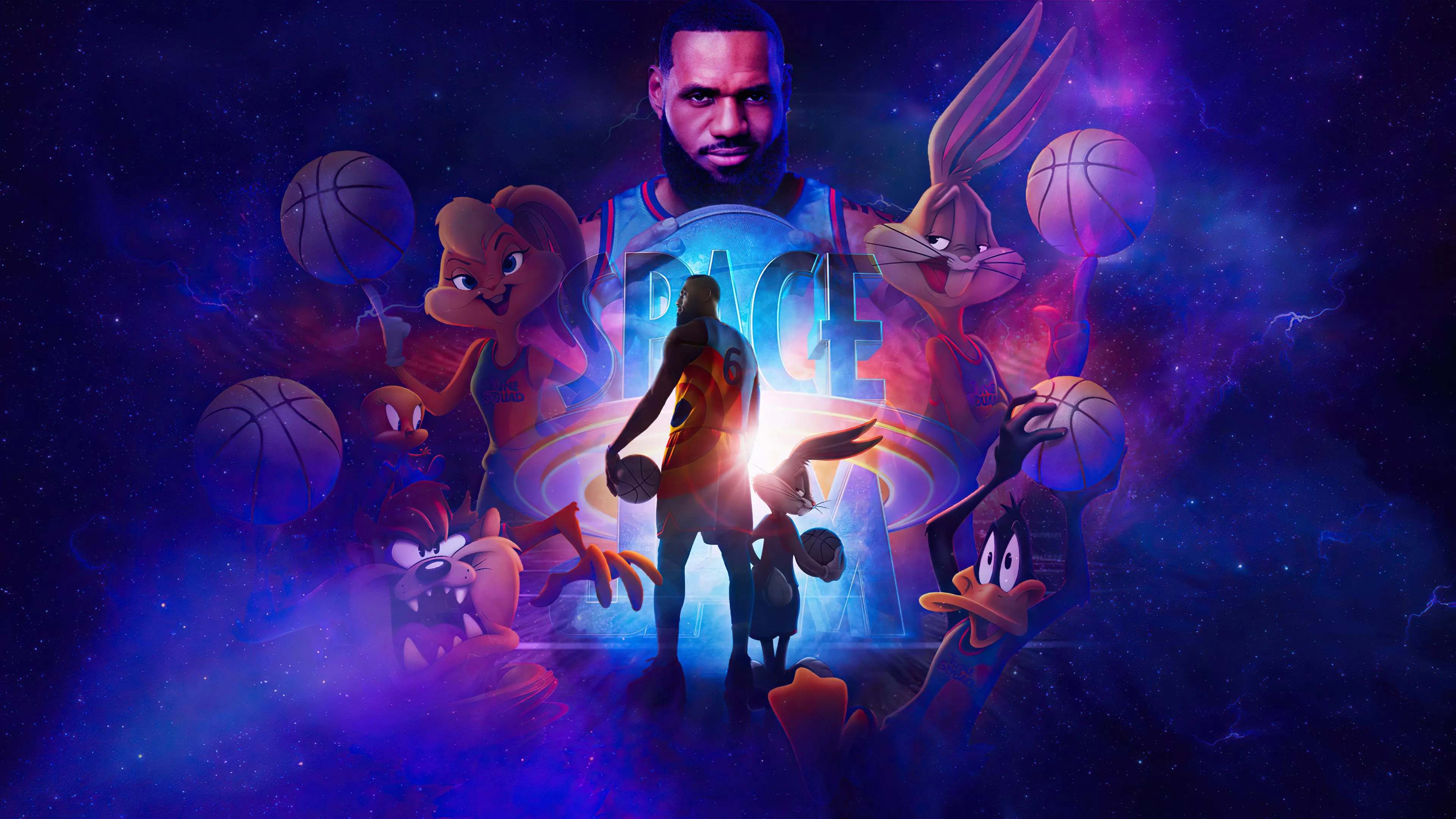 Space Jam 2 4K Ultra HD Wallpaper