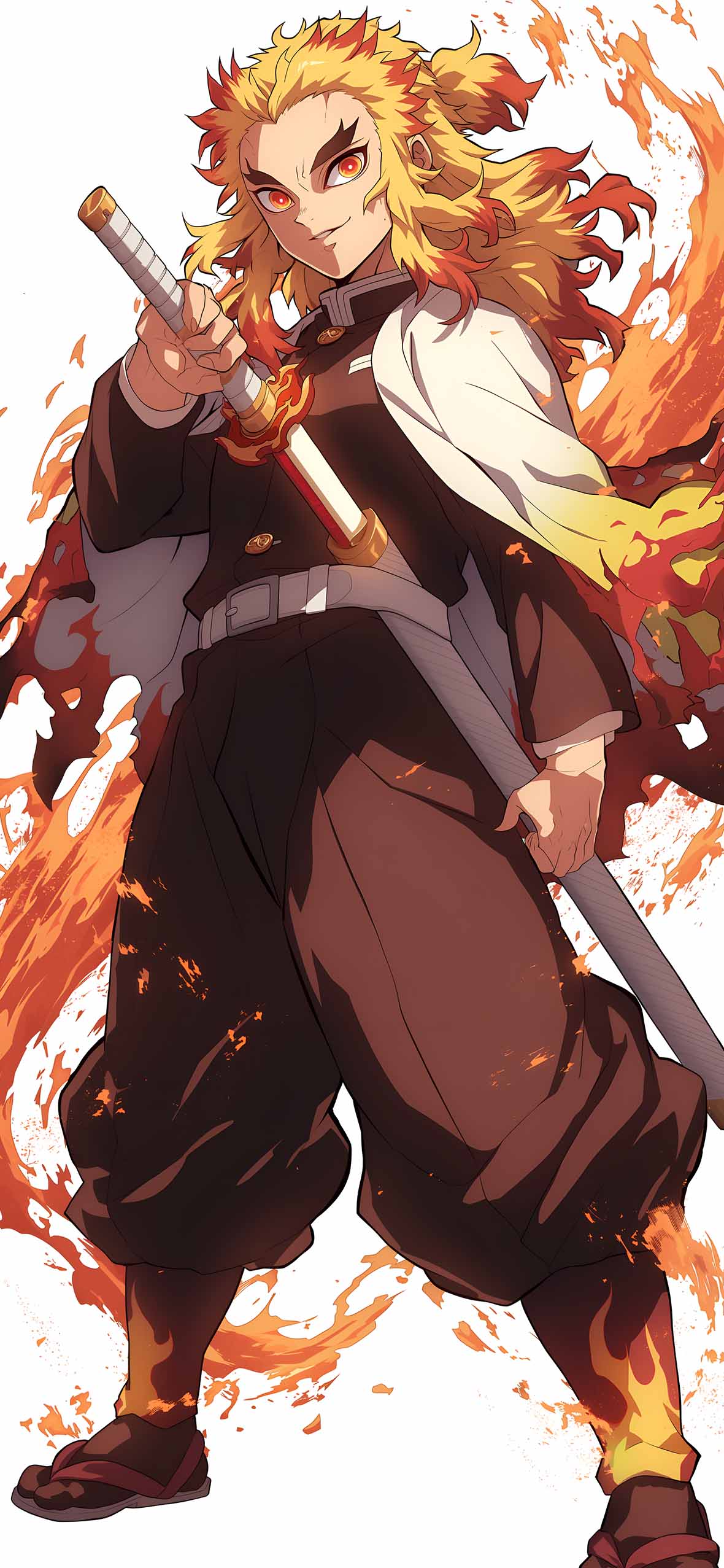 Demon Slayer Rengoku Flame Sword