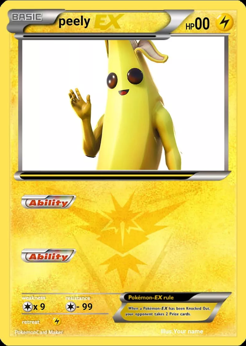 Peely, fortnite, HD phone wallpaper