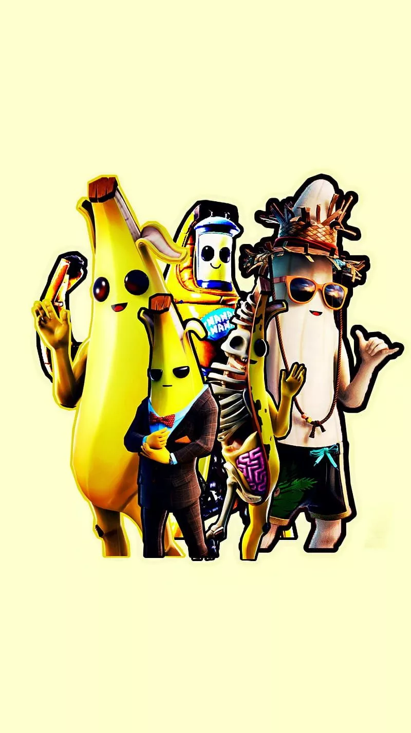 Peely Series Outfit, fn, fnbr, fortnite