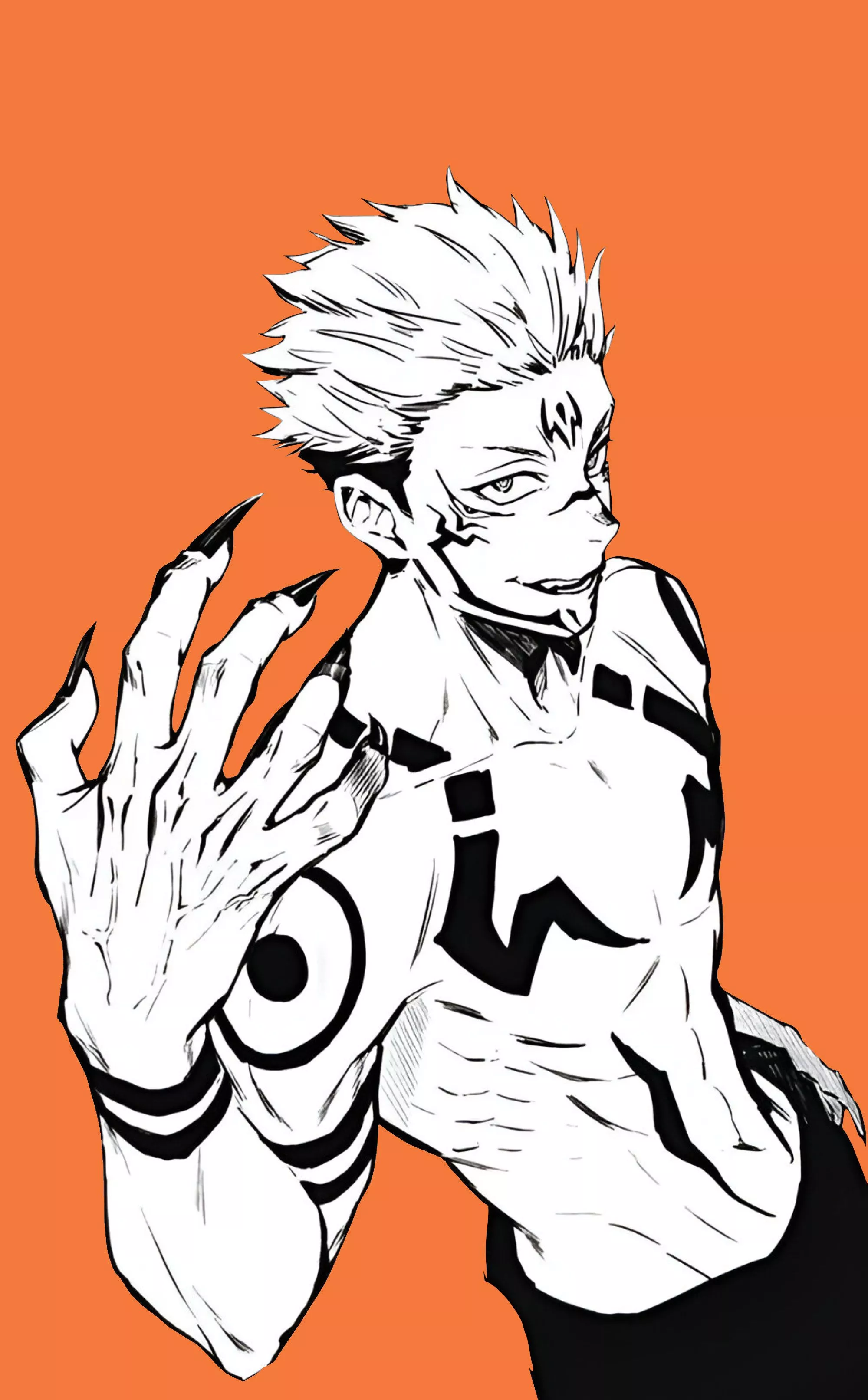 Sukuna Manga 4k Wallpaper