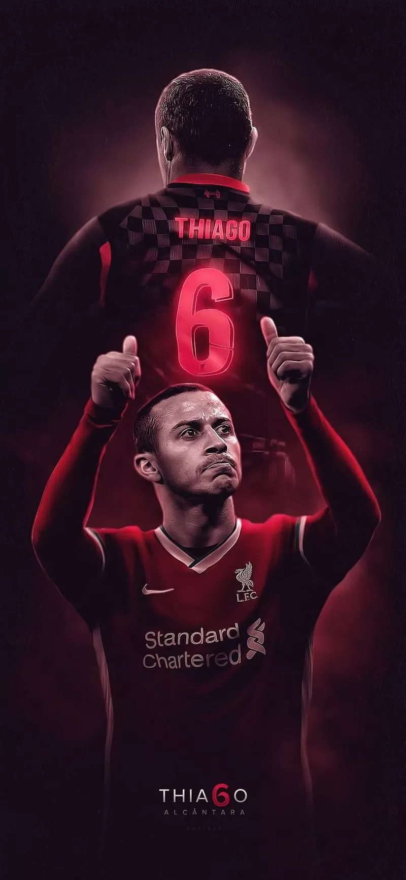 Thiago, liverpool, spain, HD phone