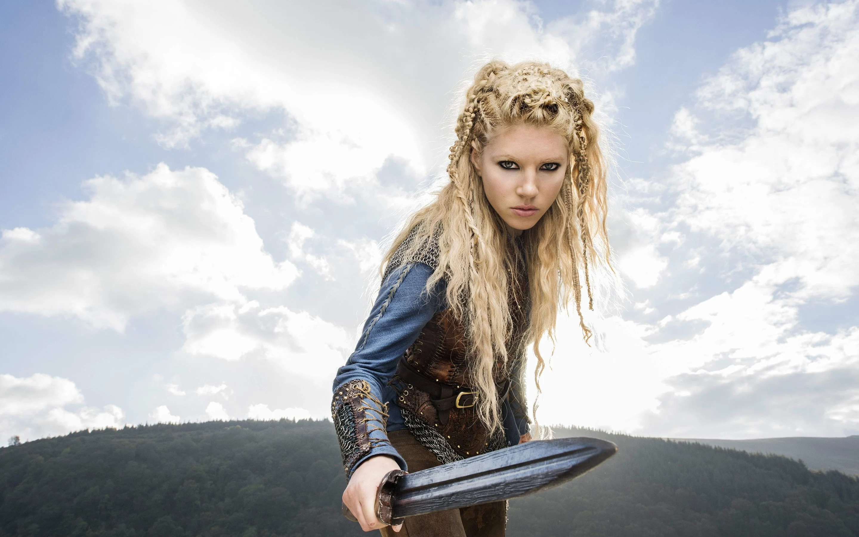 Katheryn Winnick as Lagertha Wallpaper