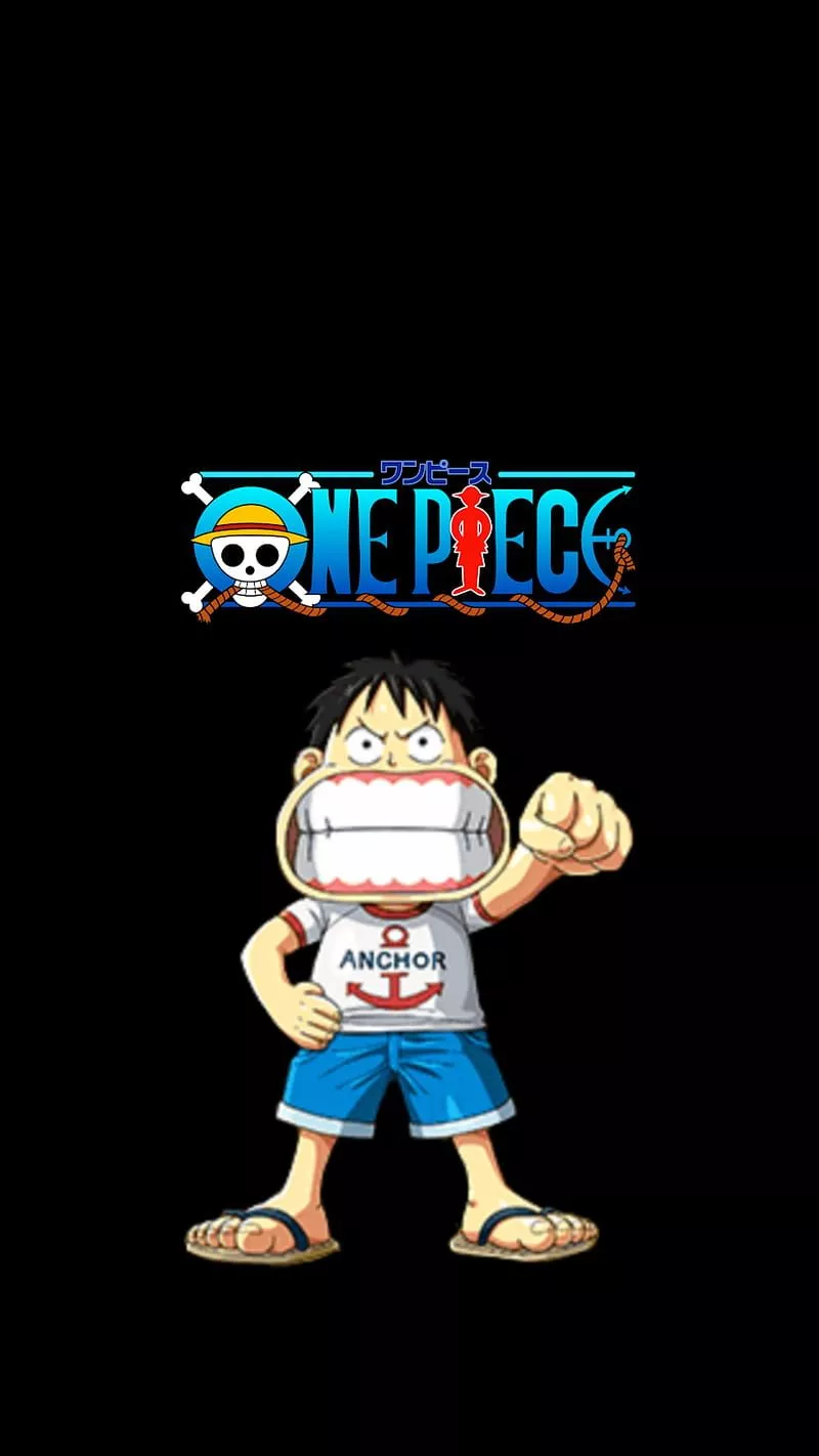 Kid Luffy, luffy, one piece, theme, HD