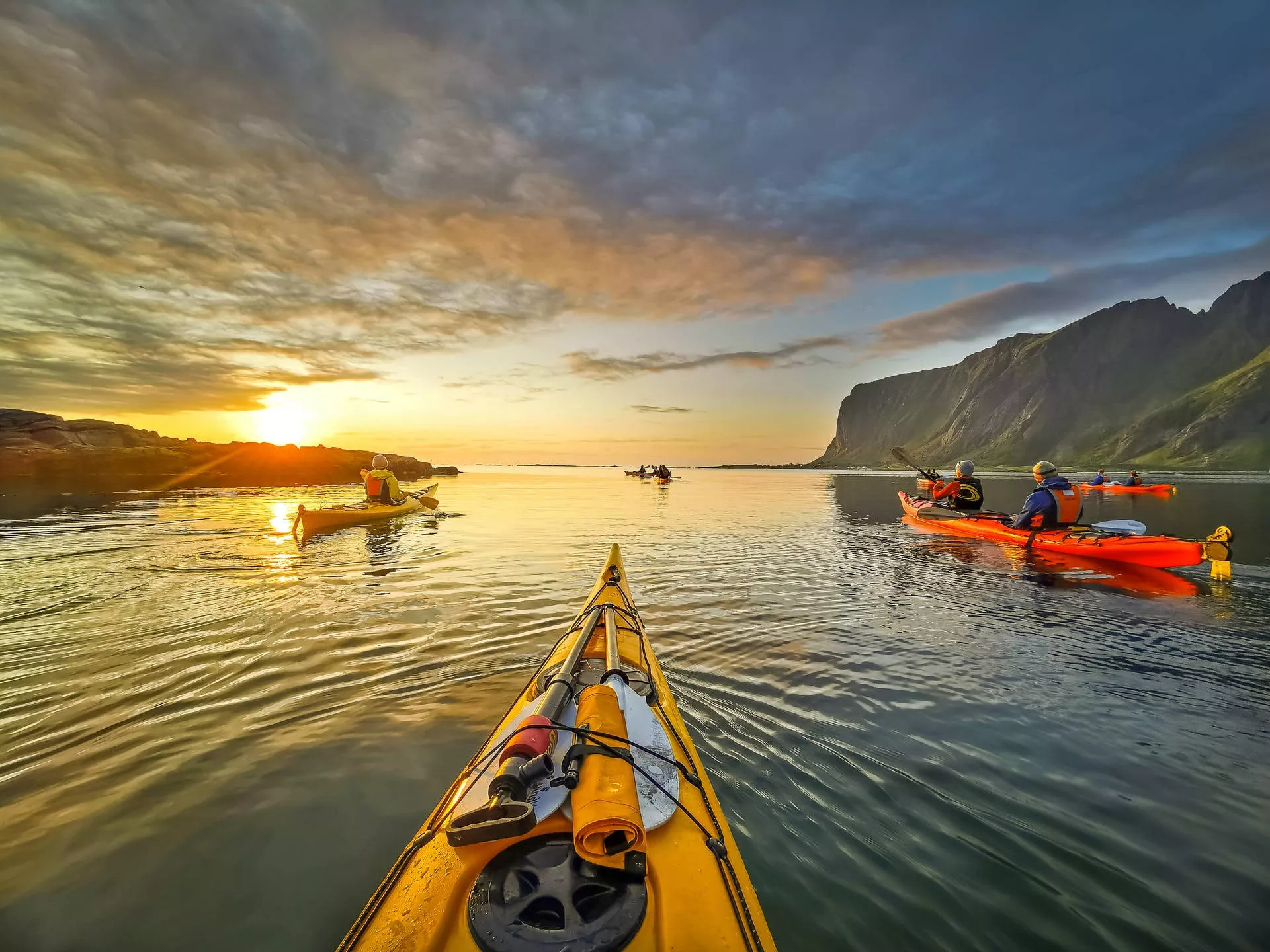 Kayaking Wallpaper