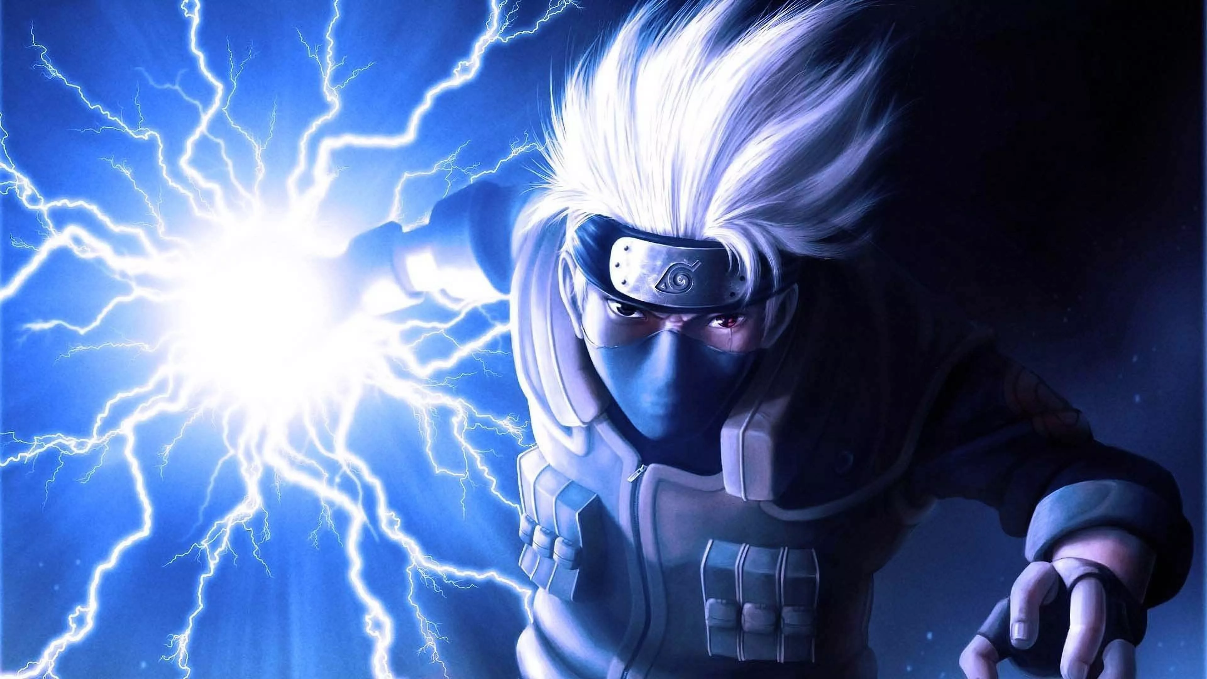 Kakashi Bolt PC Background 4K