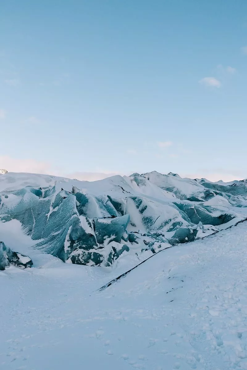 Ice, snow, winter, frost, HD phone