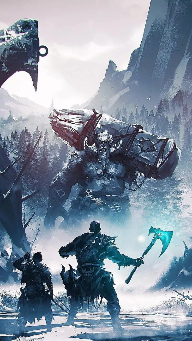 God Of War, dragon, world, HD phone wallpaper