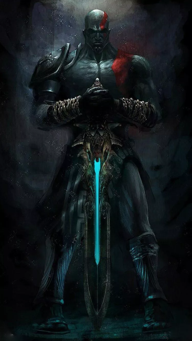 God Of War III Phone Wallpaper