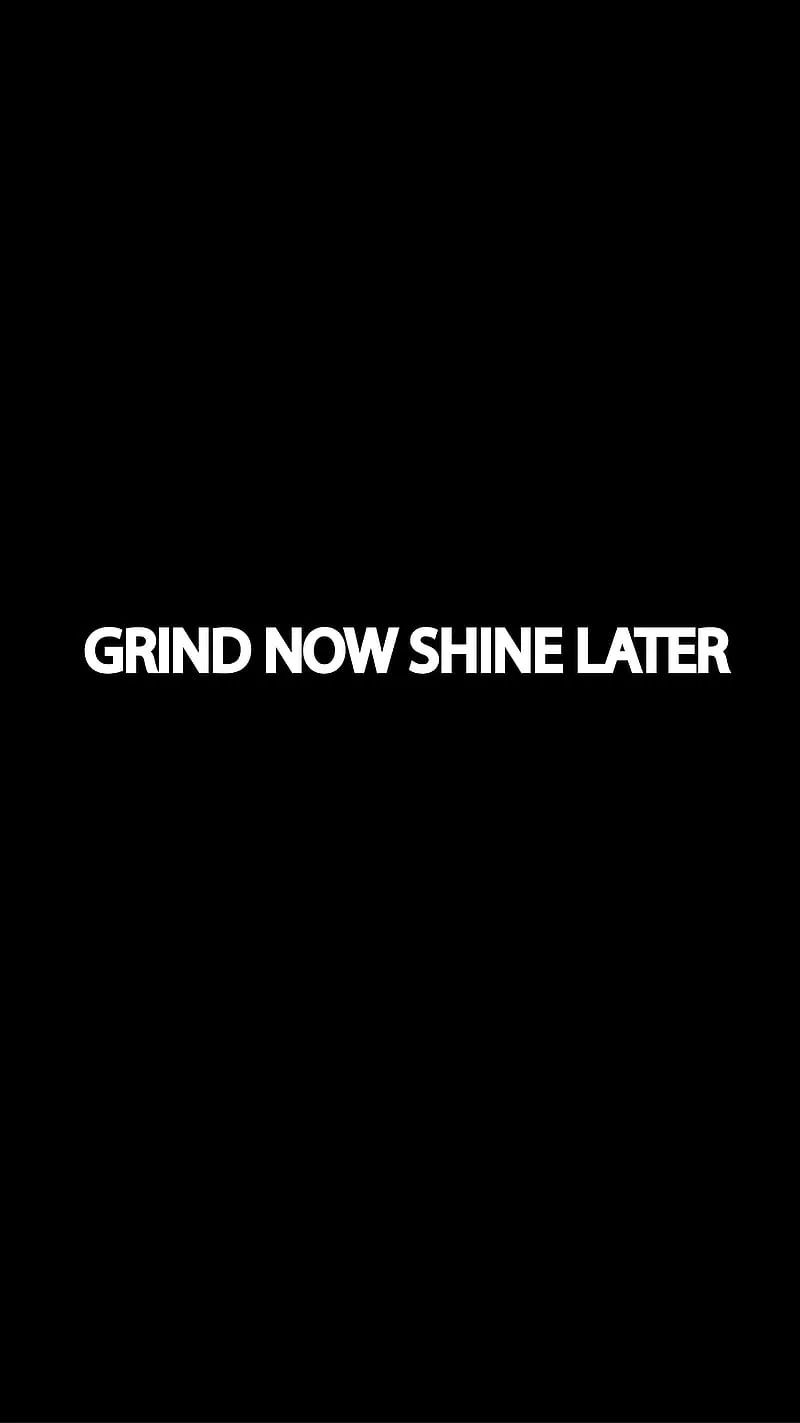 GRIND, black, hard, lifestyle, quote, white, work, HD phone wallpaper