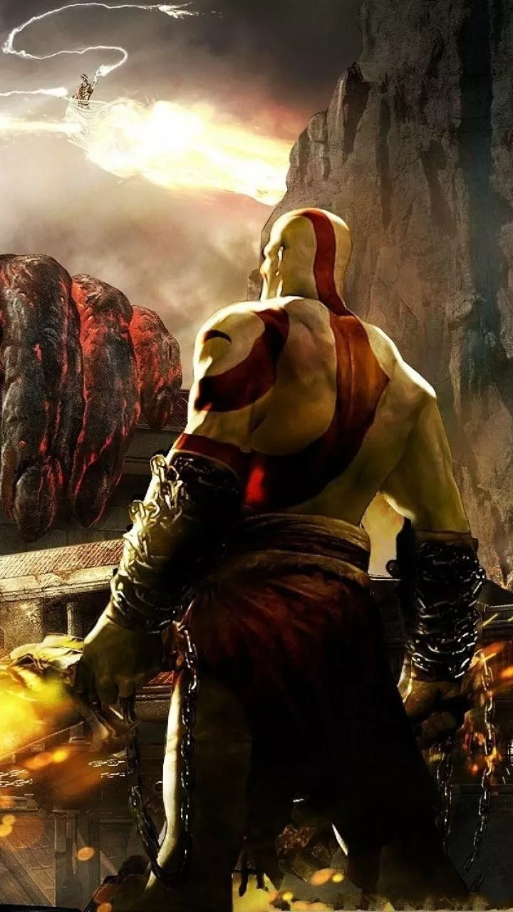 God Of War Mobile Phone Wallpaper