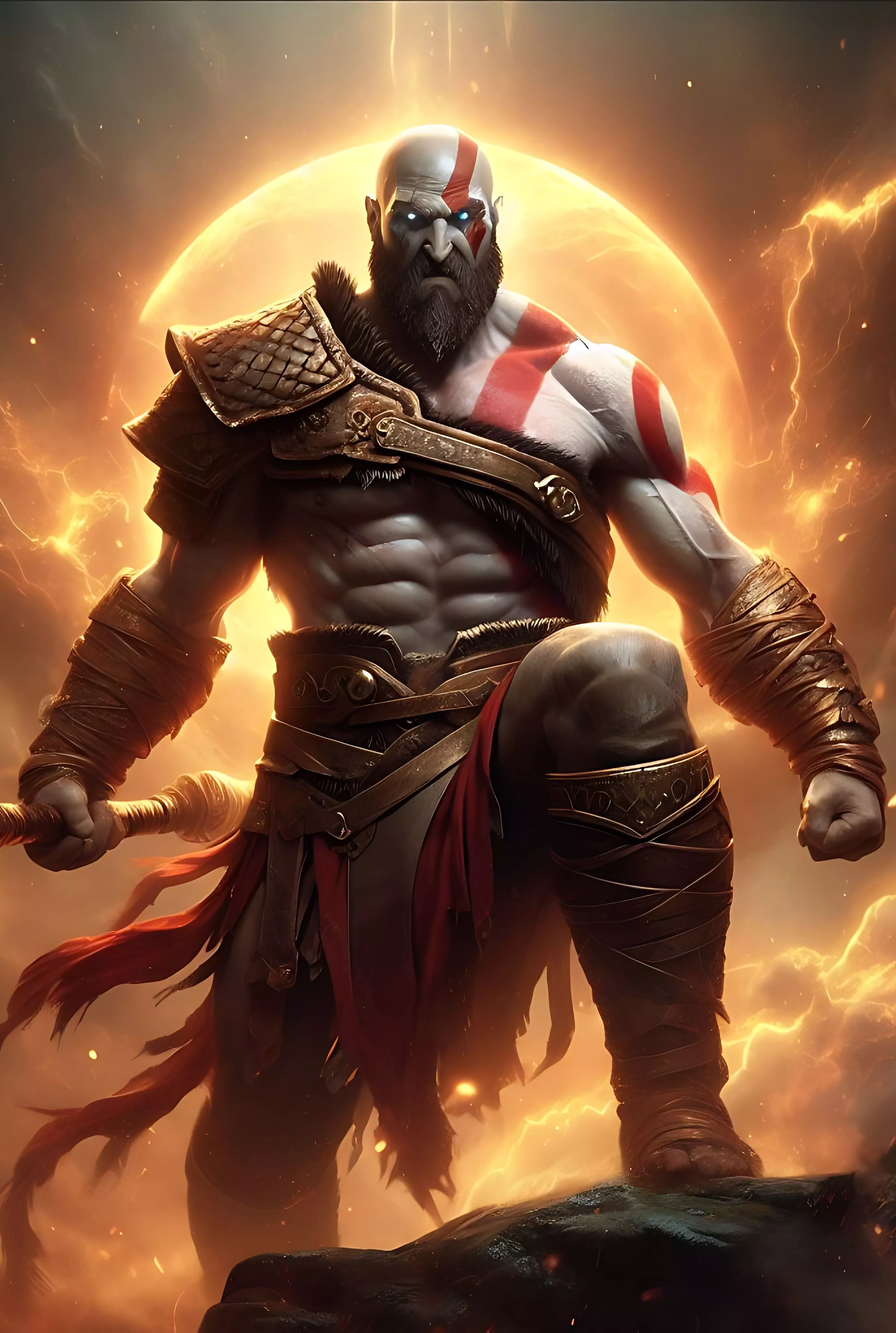 God Of War Phone Wallpaper