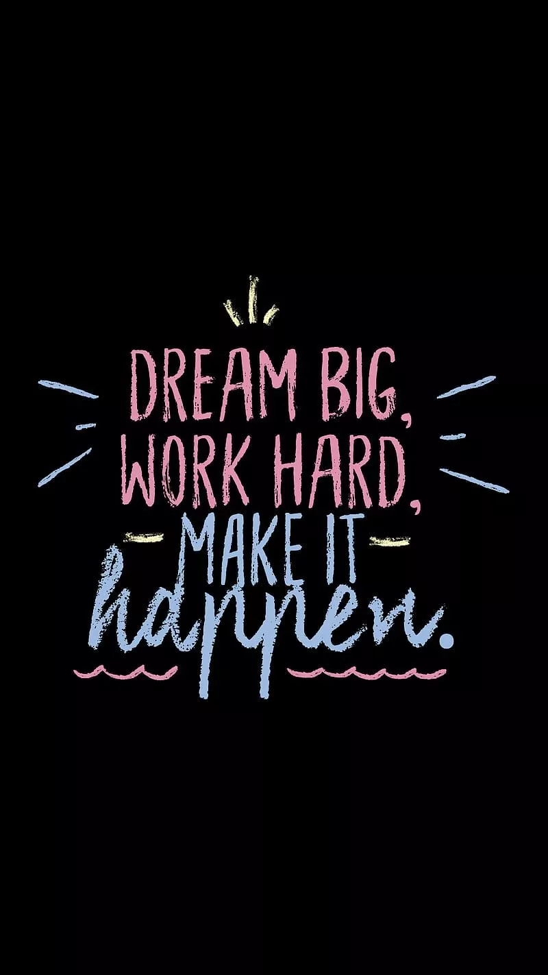 Motive, motivational, Work hard