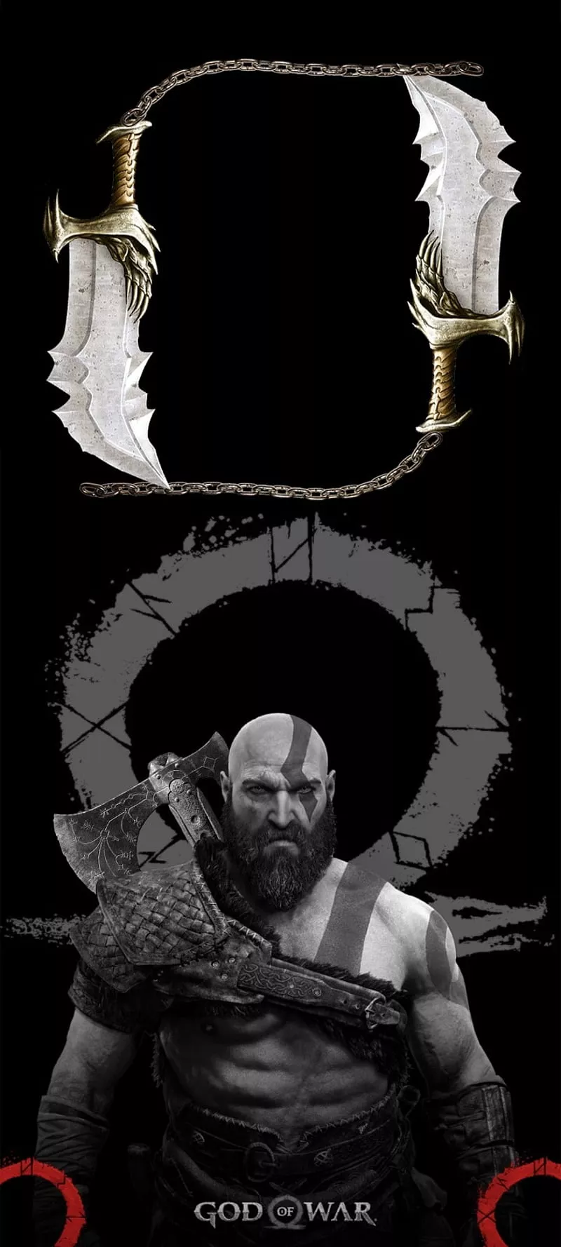 GoW Lockscreen, god of war, kratos, HD