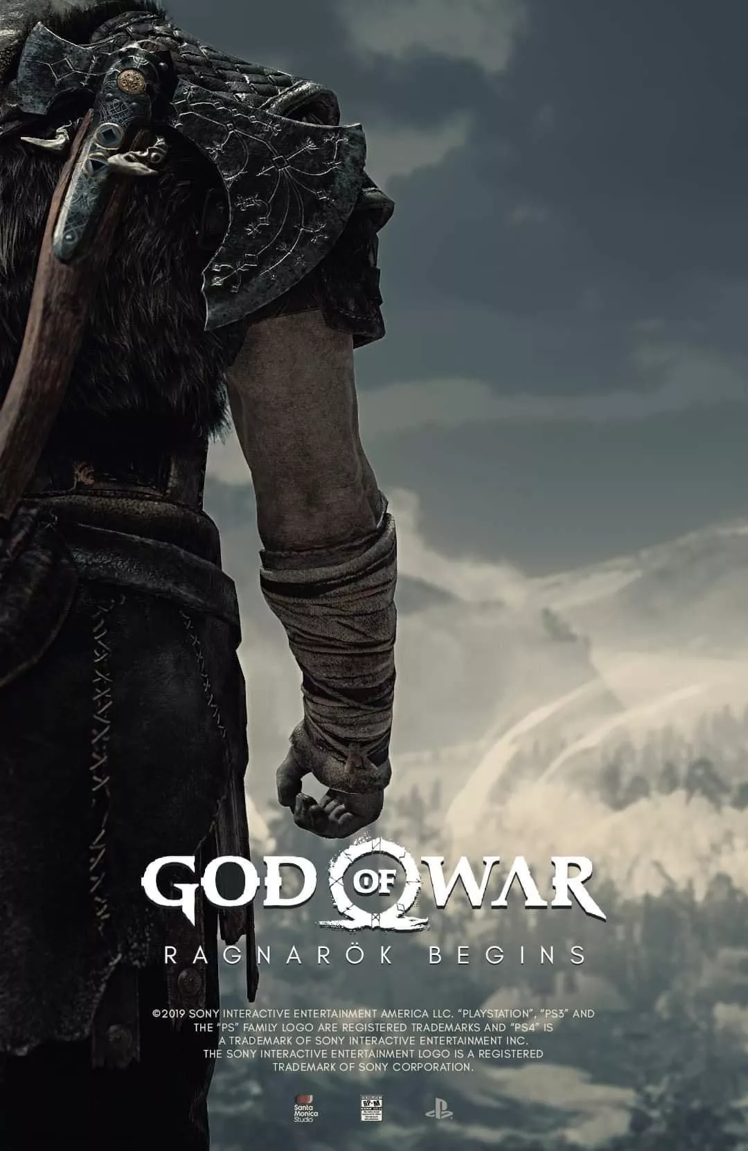 god of war ragnarok iphone wallpaper