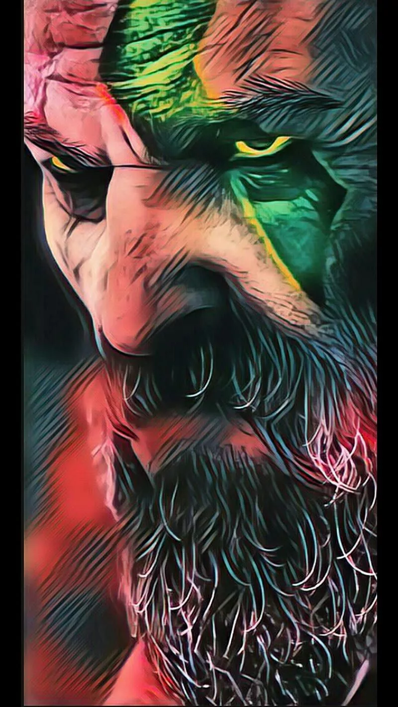 Animation, god of war, HD phone wallpaper