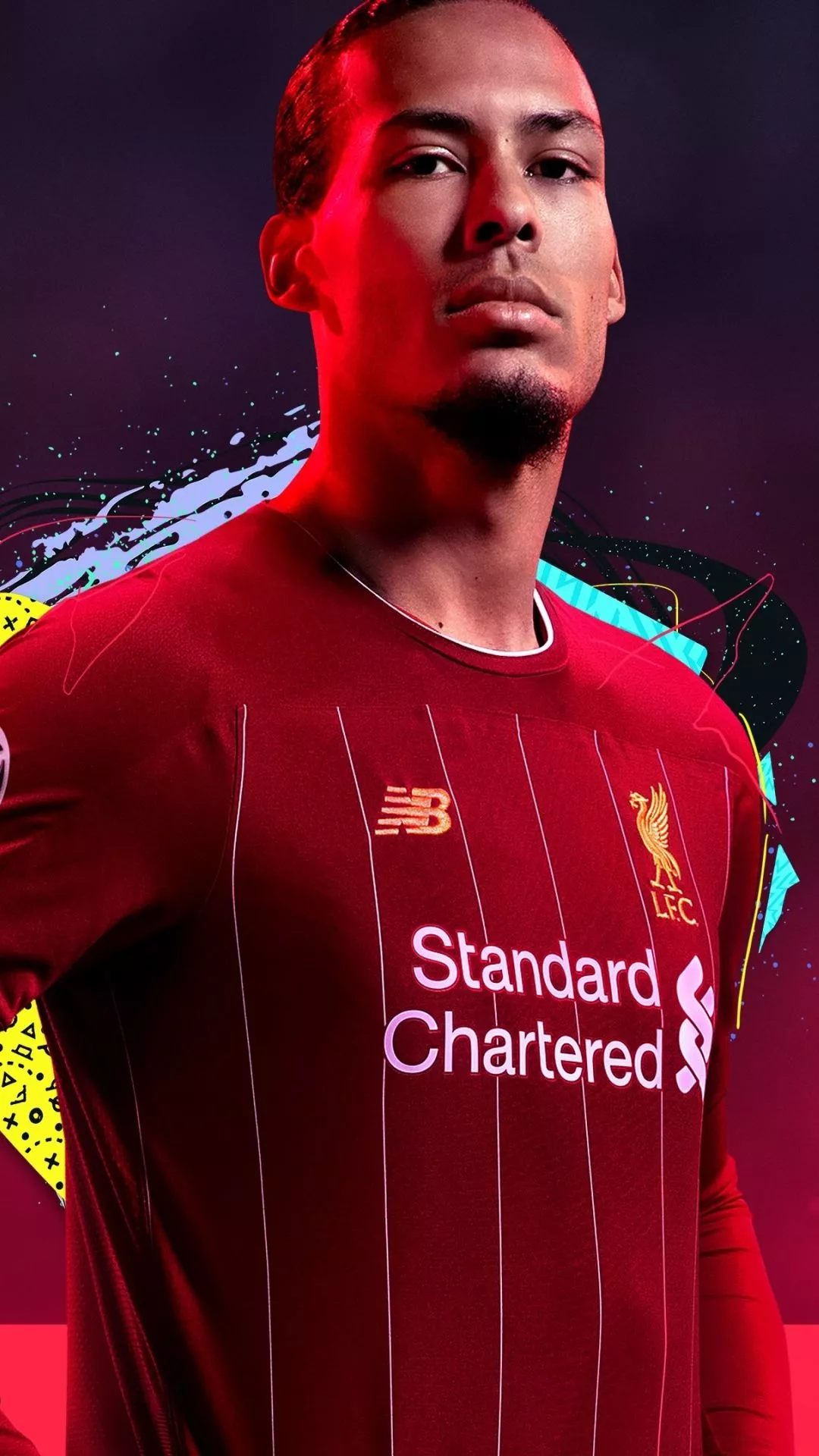 Virgil van Dijk FIFA 20 Poster