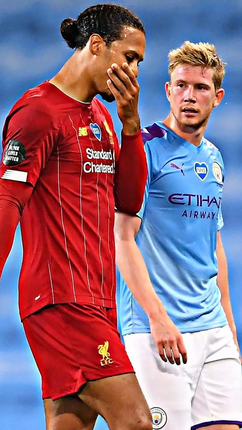 Virgil and De Bruyne, football, kevin