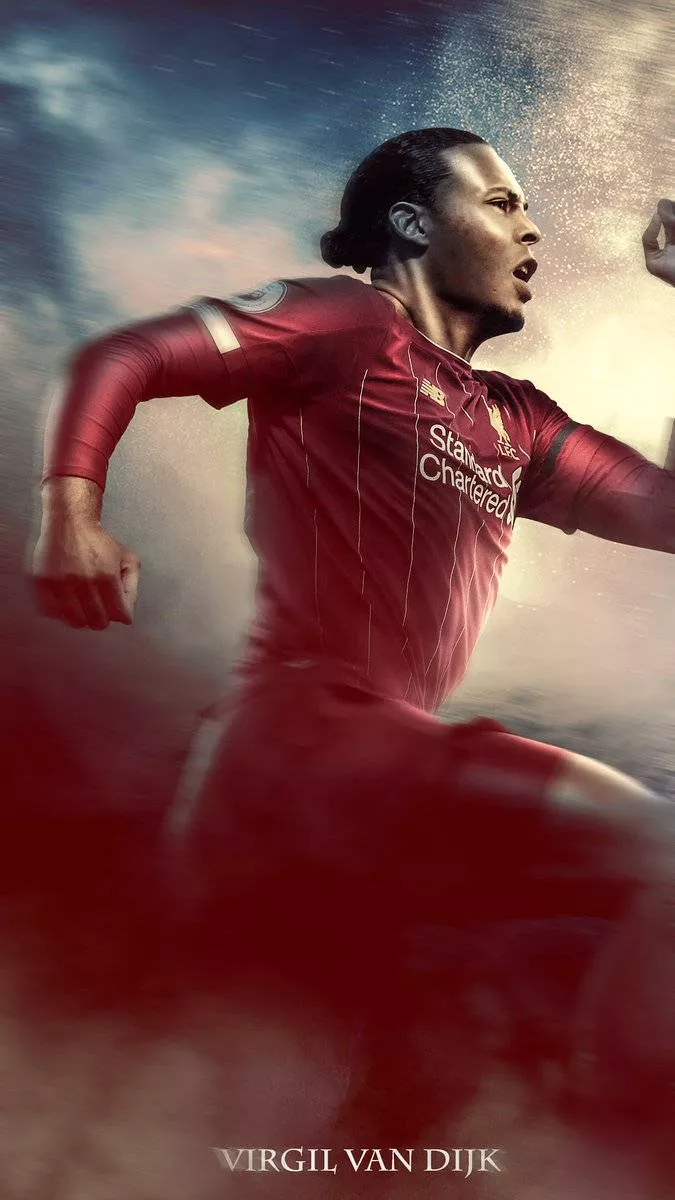 Download free Virgil Van Dijk Running