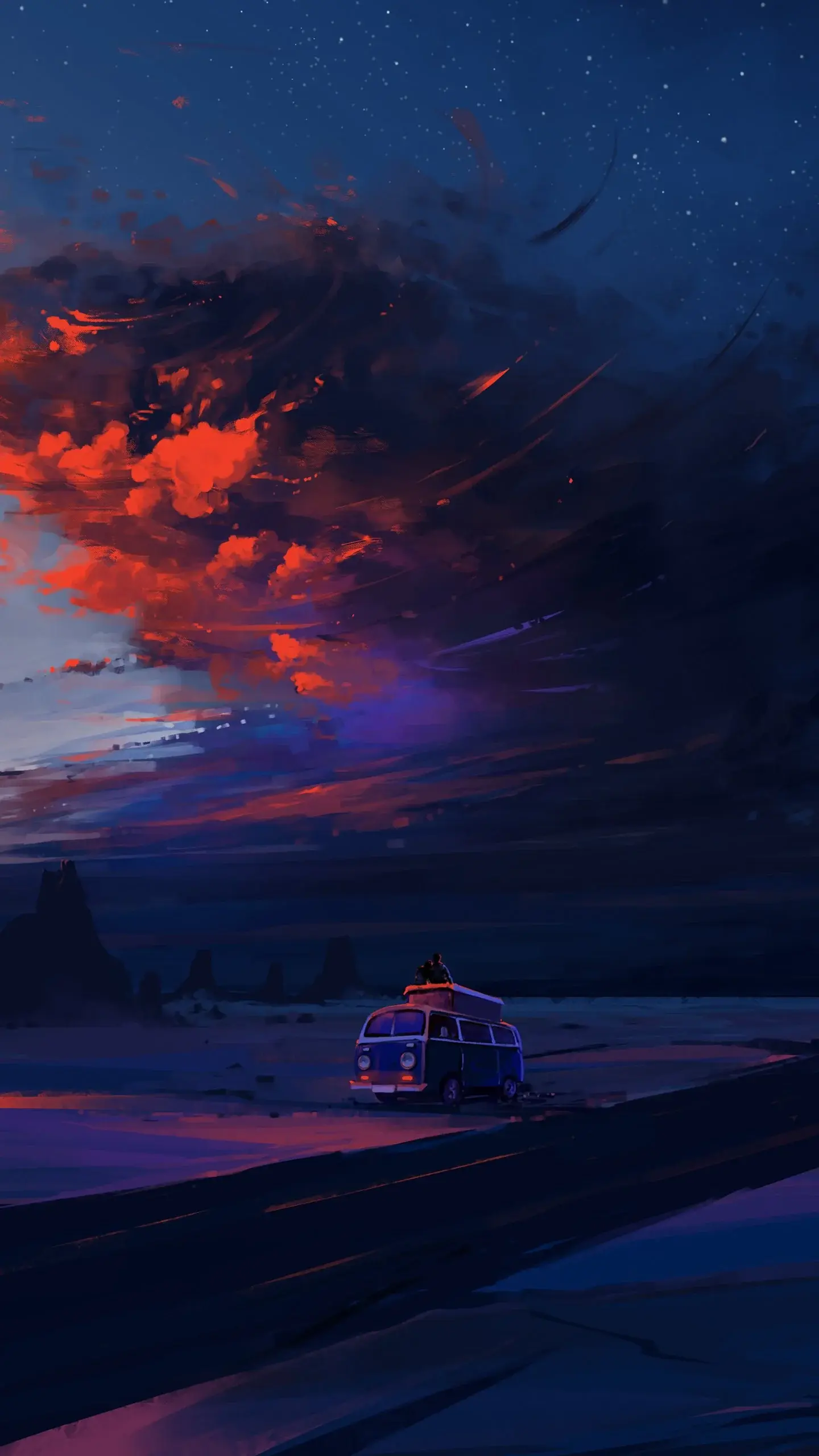 Free HD A Blue Sky iPhone And Wallpaper