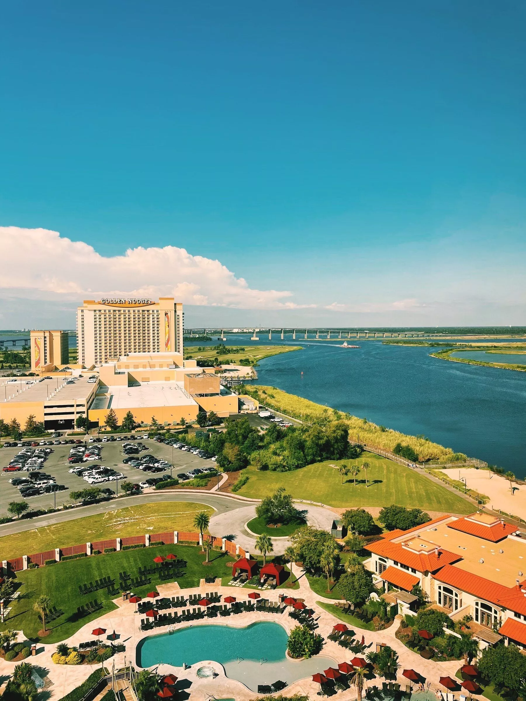 Colorful Vintage Lake Charles Louisiana