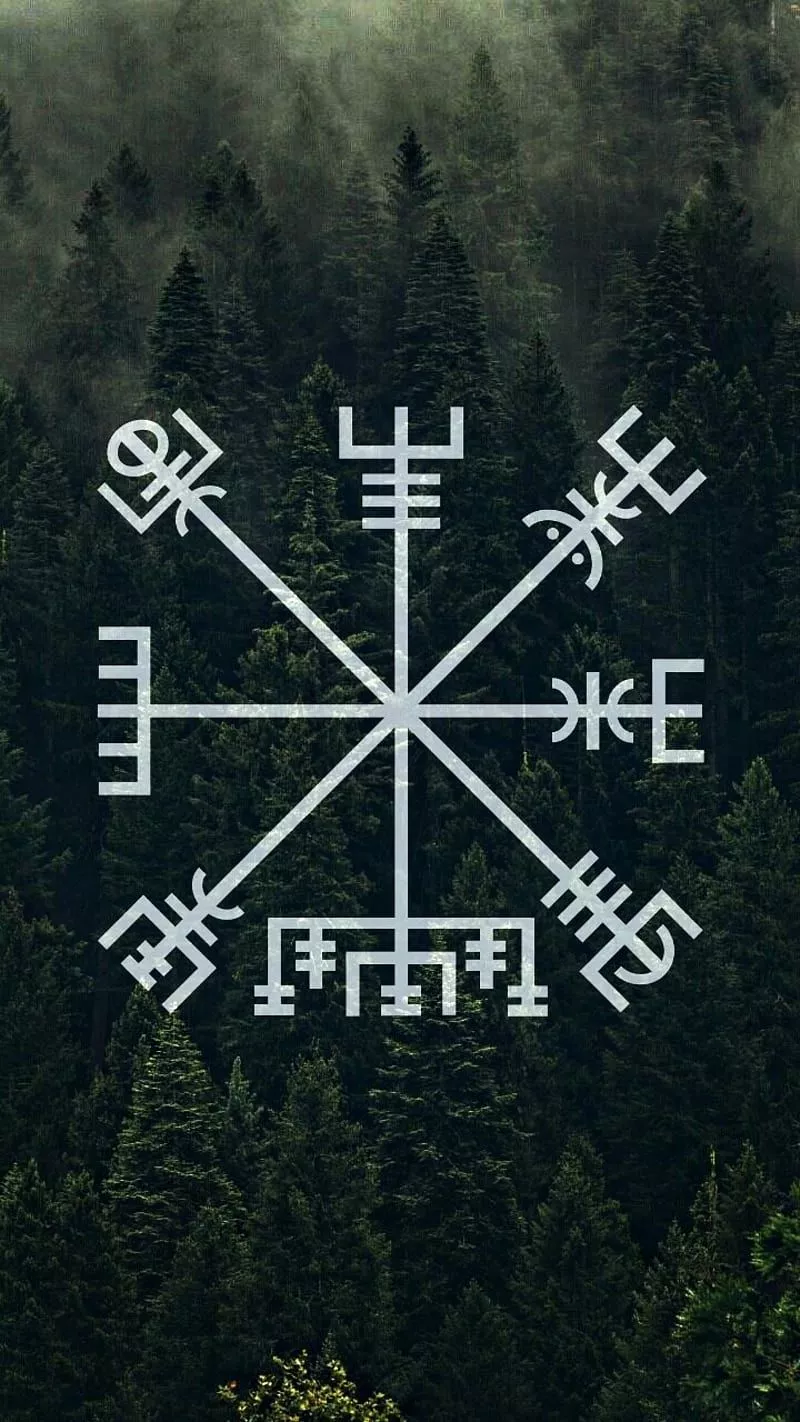 Vegvisir, Viking, Norse, Symbol, HD