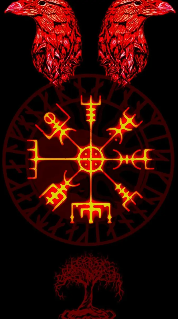 Vegvisir wallpaper