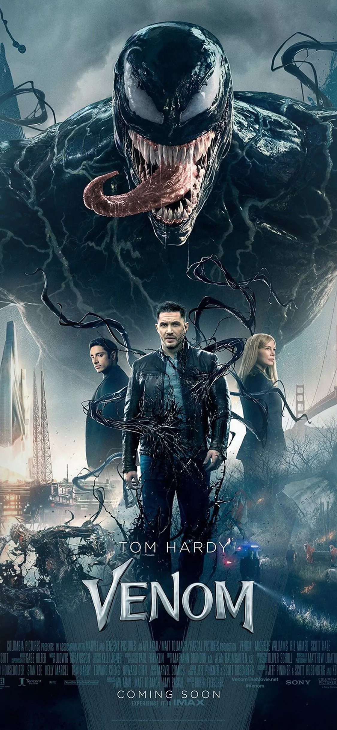 Venom Marvel Tomhardy Film Hero