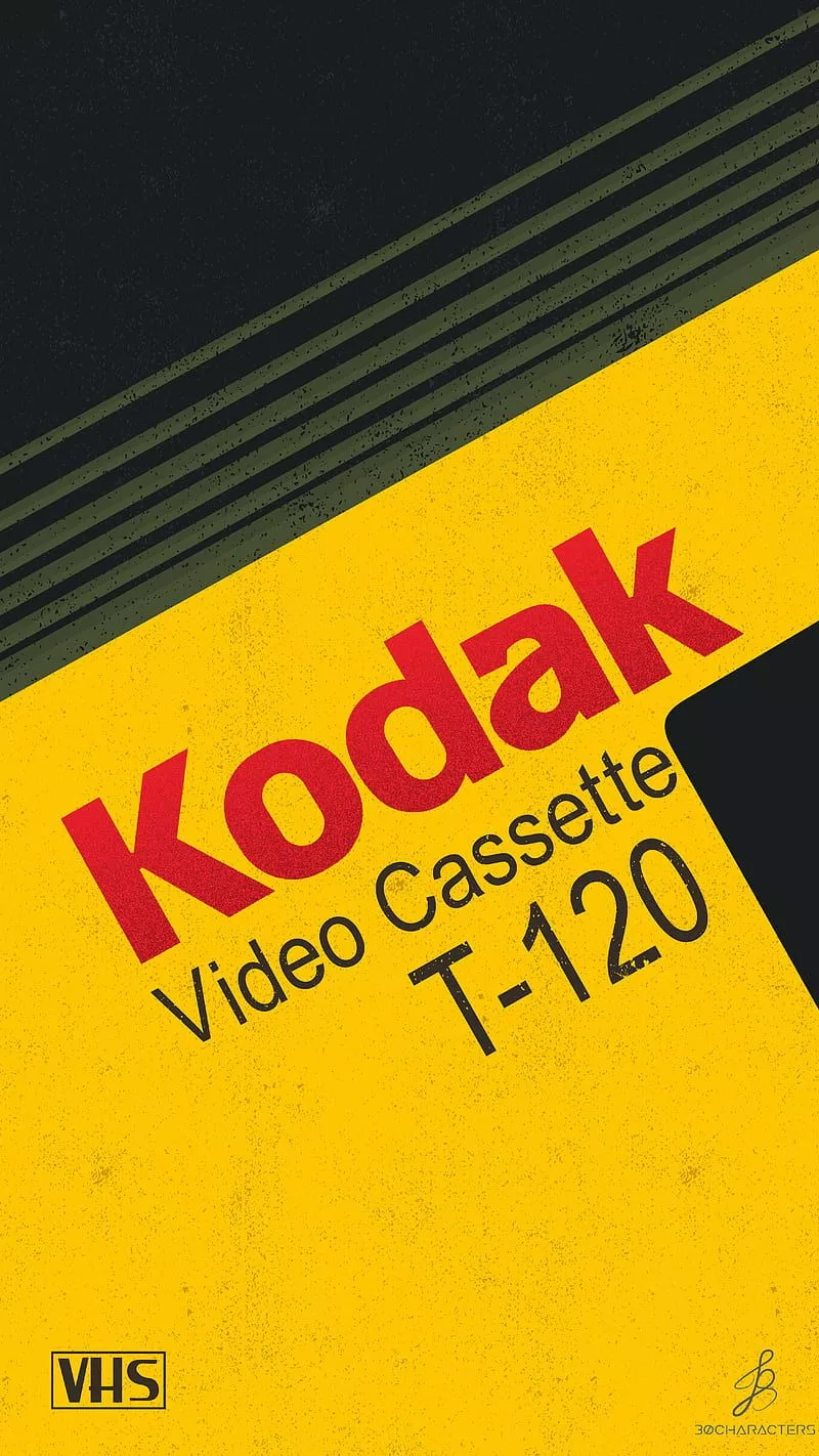 Kodak, Retro, T 120, Tape, Vhs