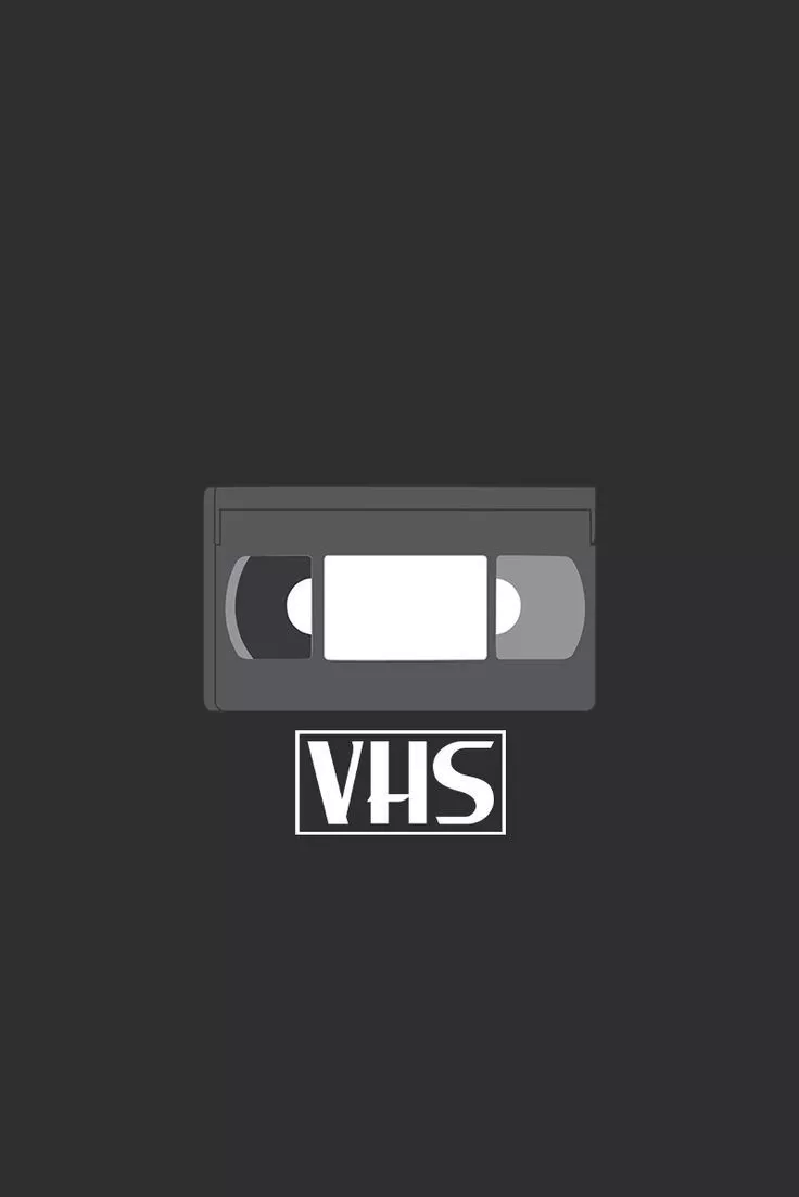 VHS tape wallpaper for iPhone and Android