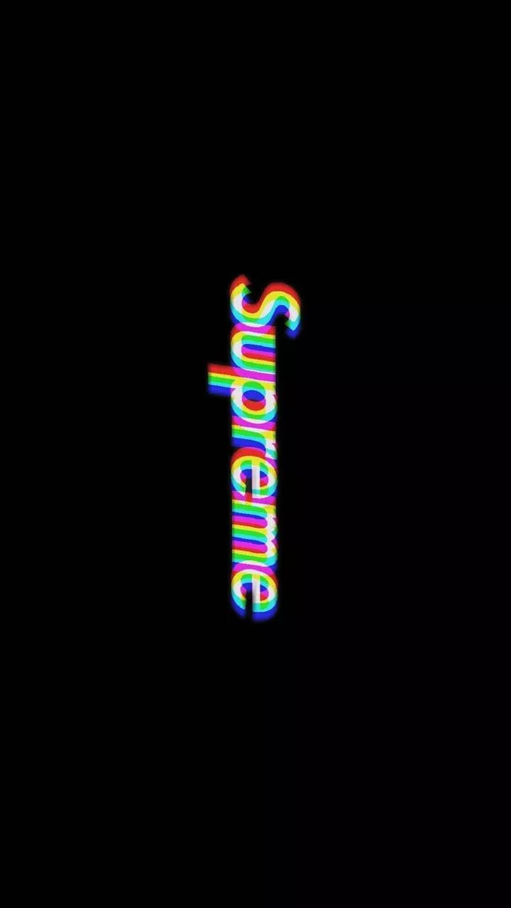 Download Black Supreme Vhs Glitch