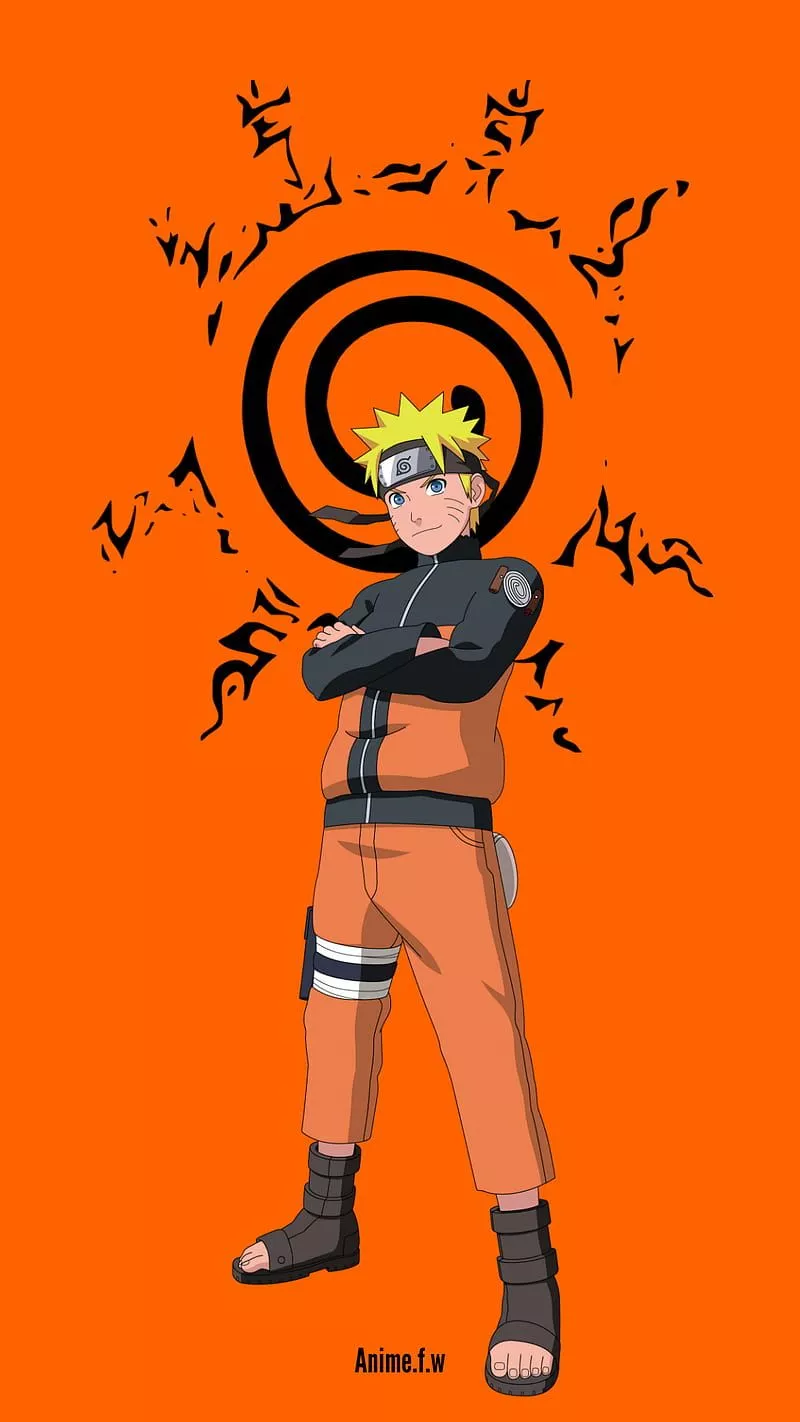 Naruto, anime, animesfw, laranja, naruto uzumaki, uzumaki, uzumaki naruto, HD phone wallpaper