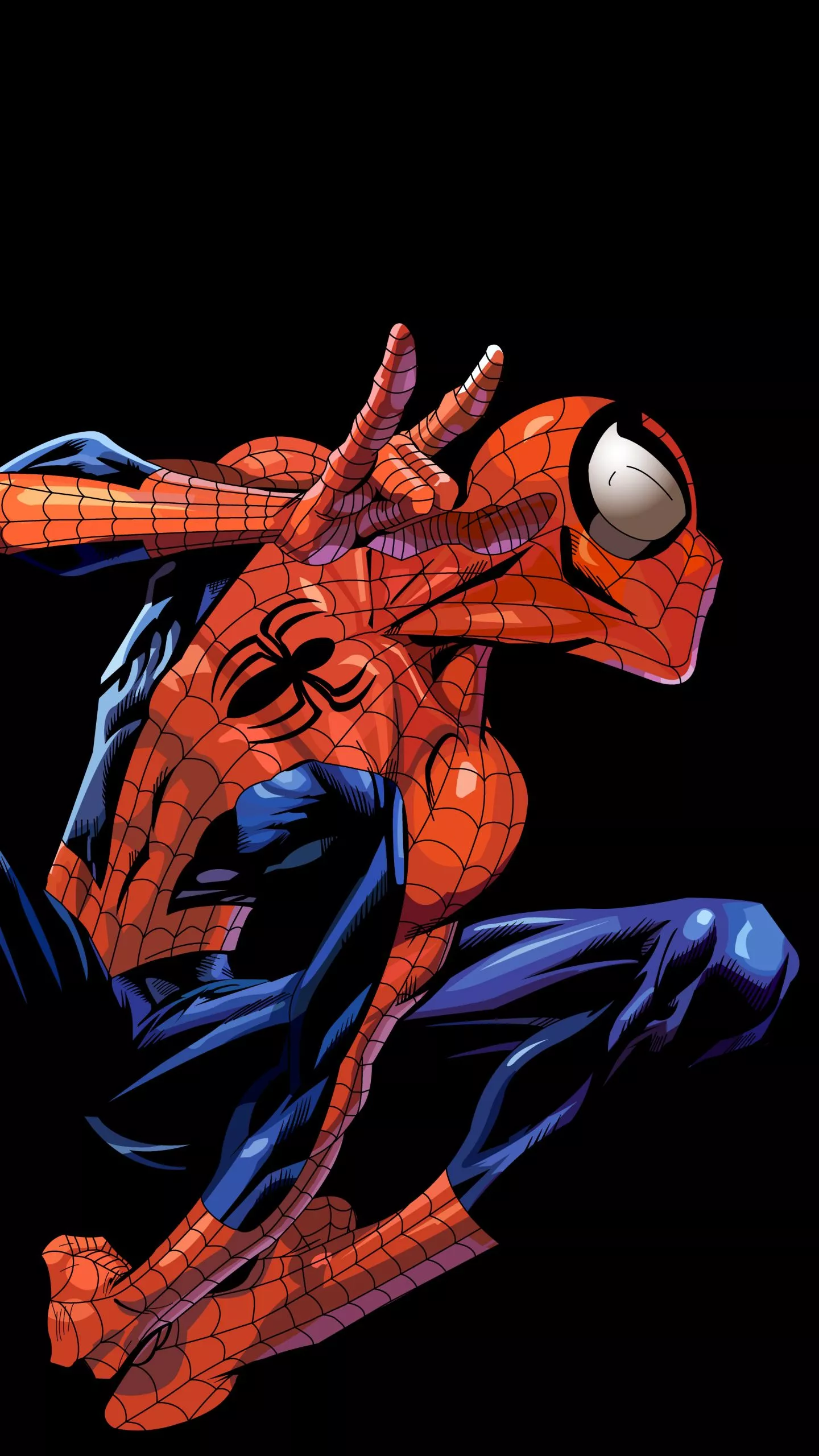Download Comic Spider Man Phone Wallpaper