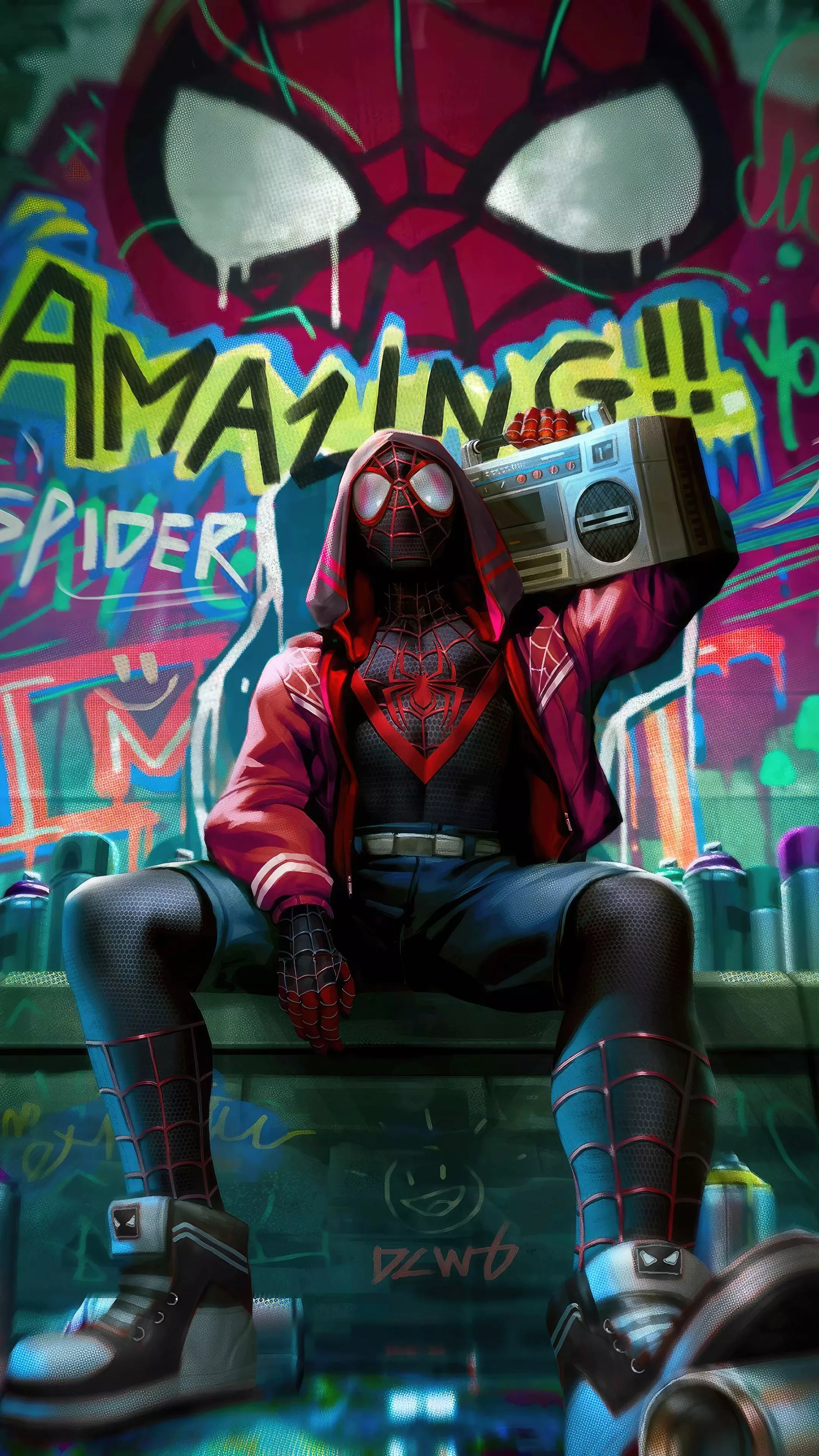 Spiderman Animated HD Wallpaper