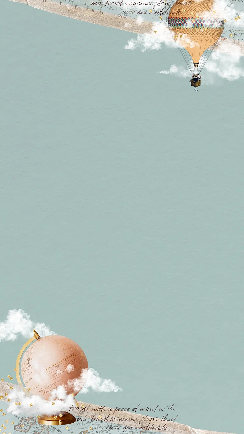 Aesthetic travel phone wallpaper