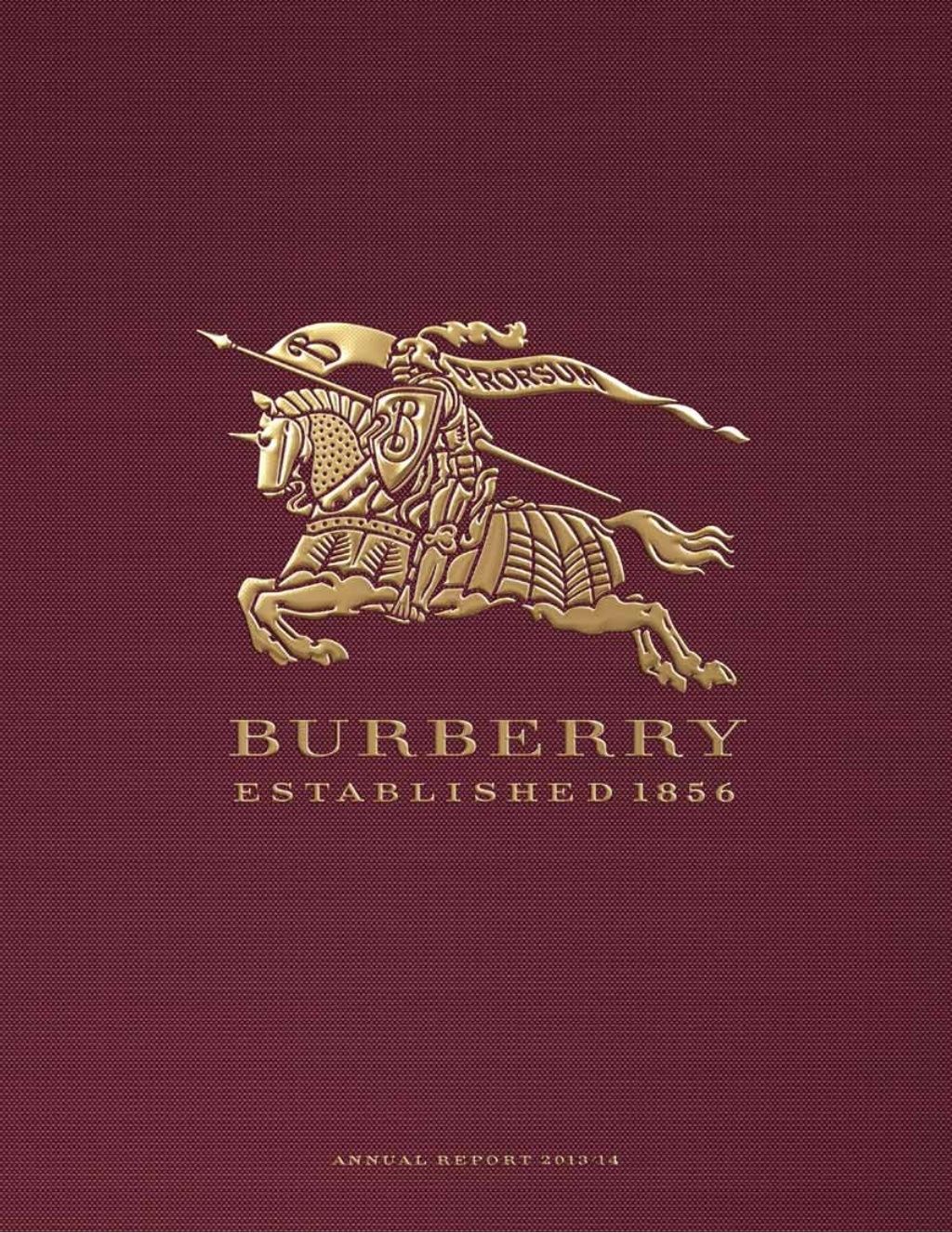 Official Burberry Logo Red