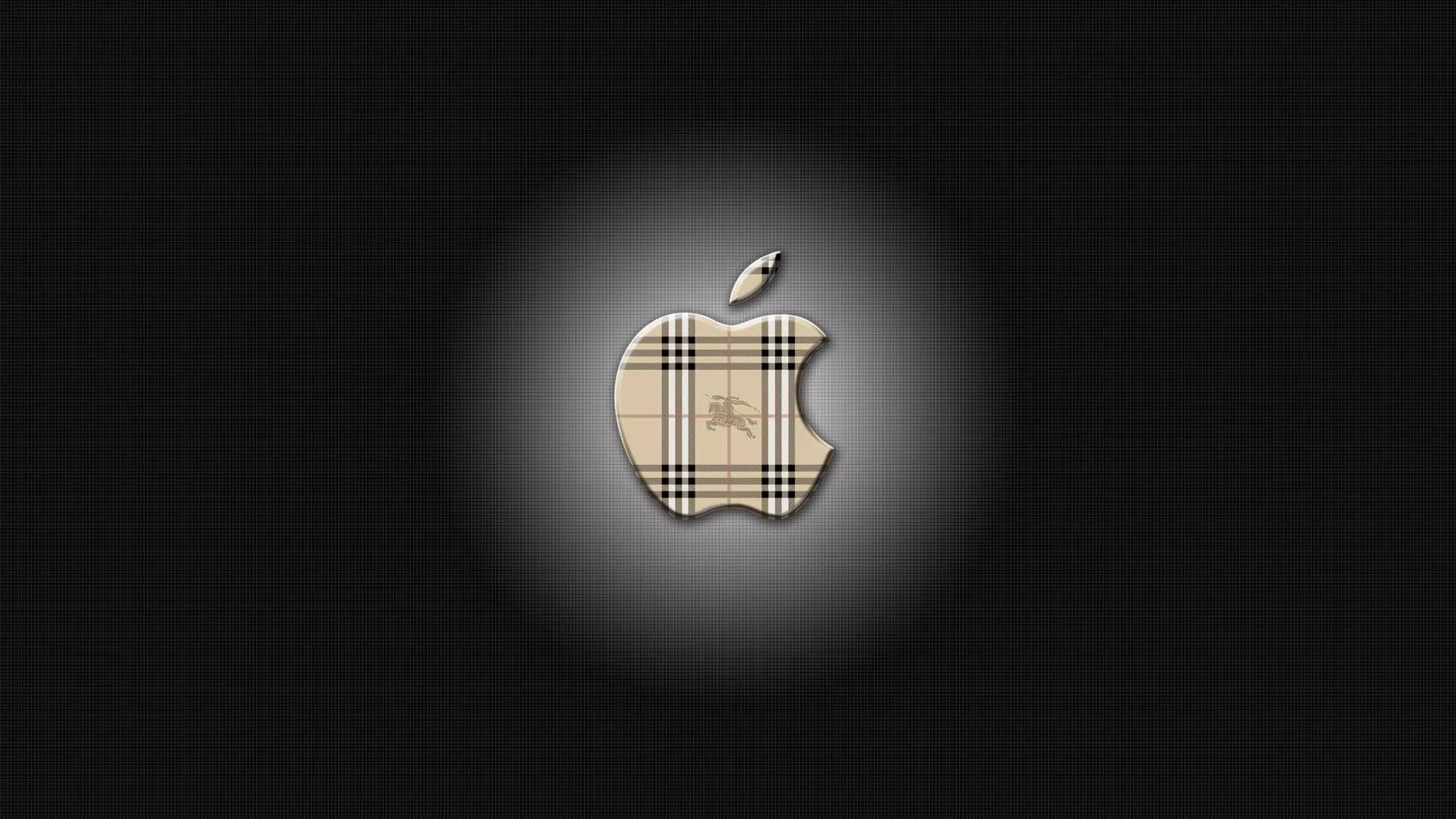 Burberry Apple Brand Logo Wallpaper
