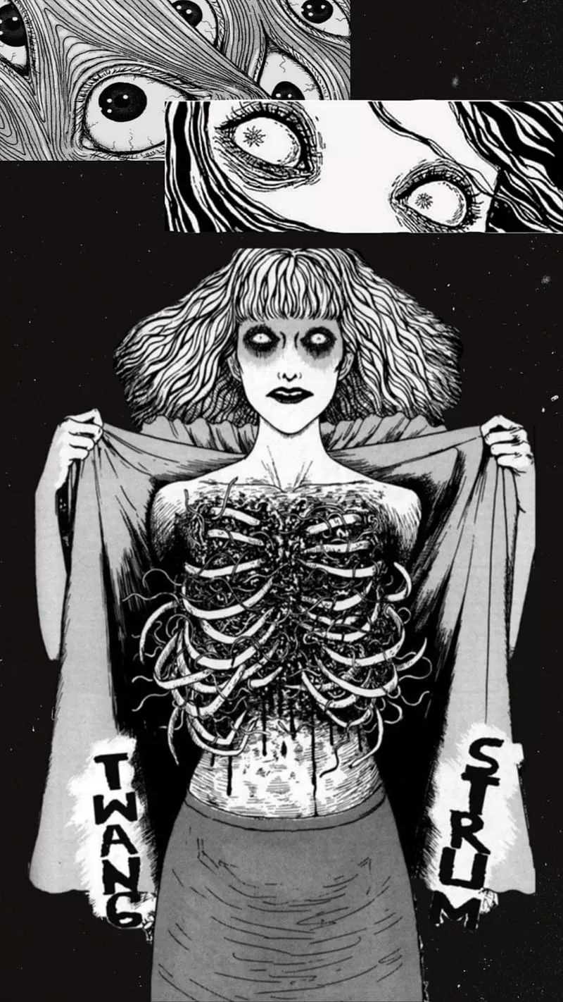 JUNJI ITO, horror, manga, terror, HD phone wallpaper