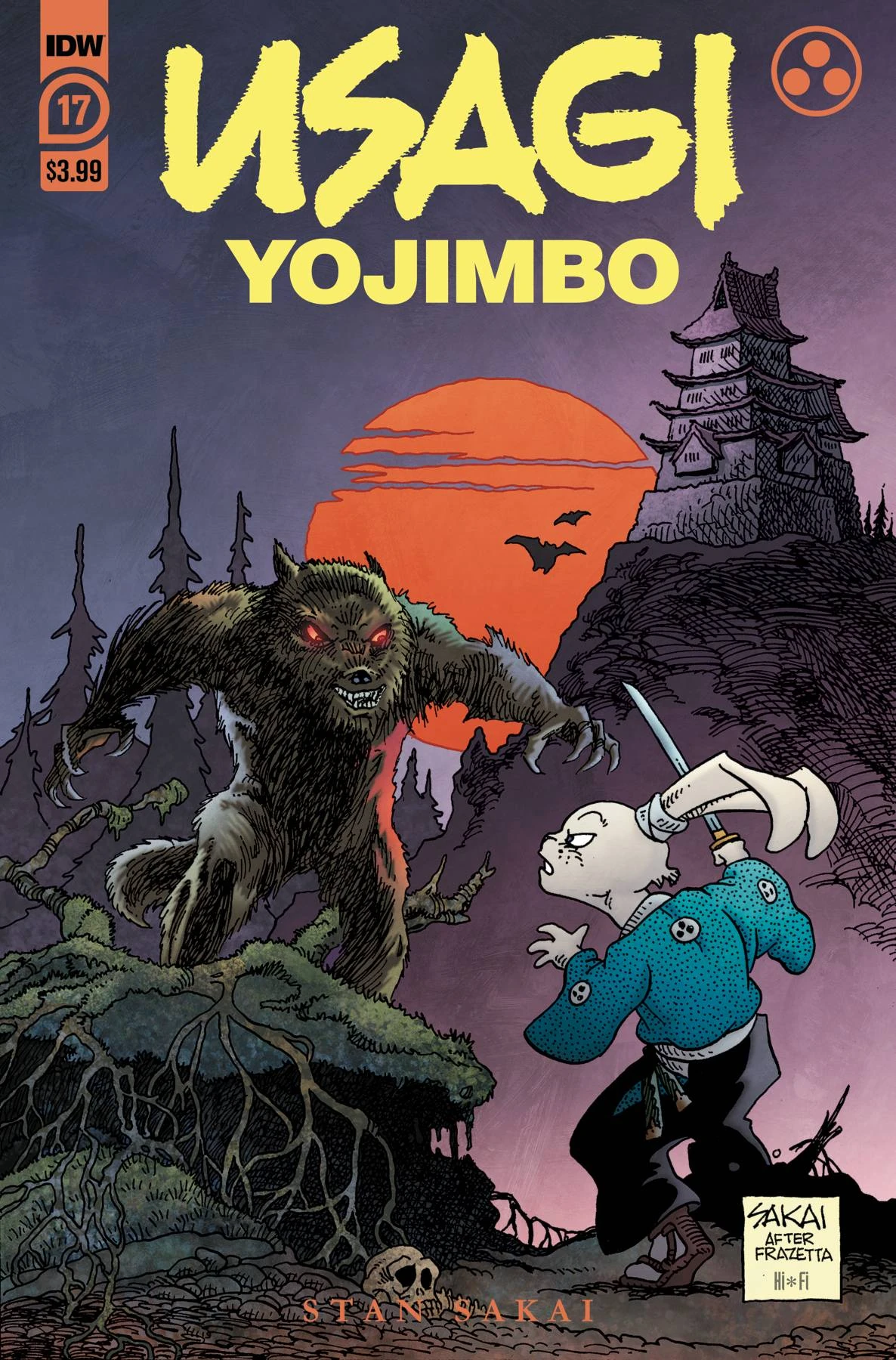 Usagi Yojimbo Vol. 4 No. 17. Usagi