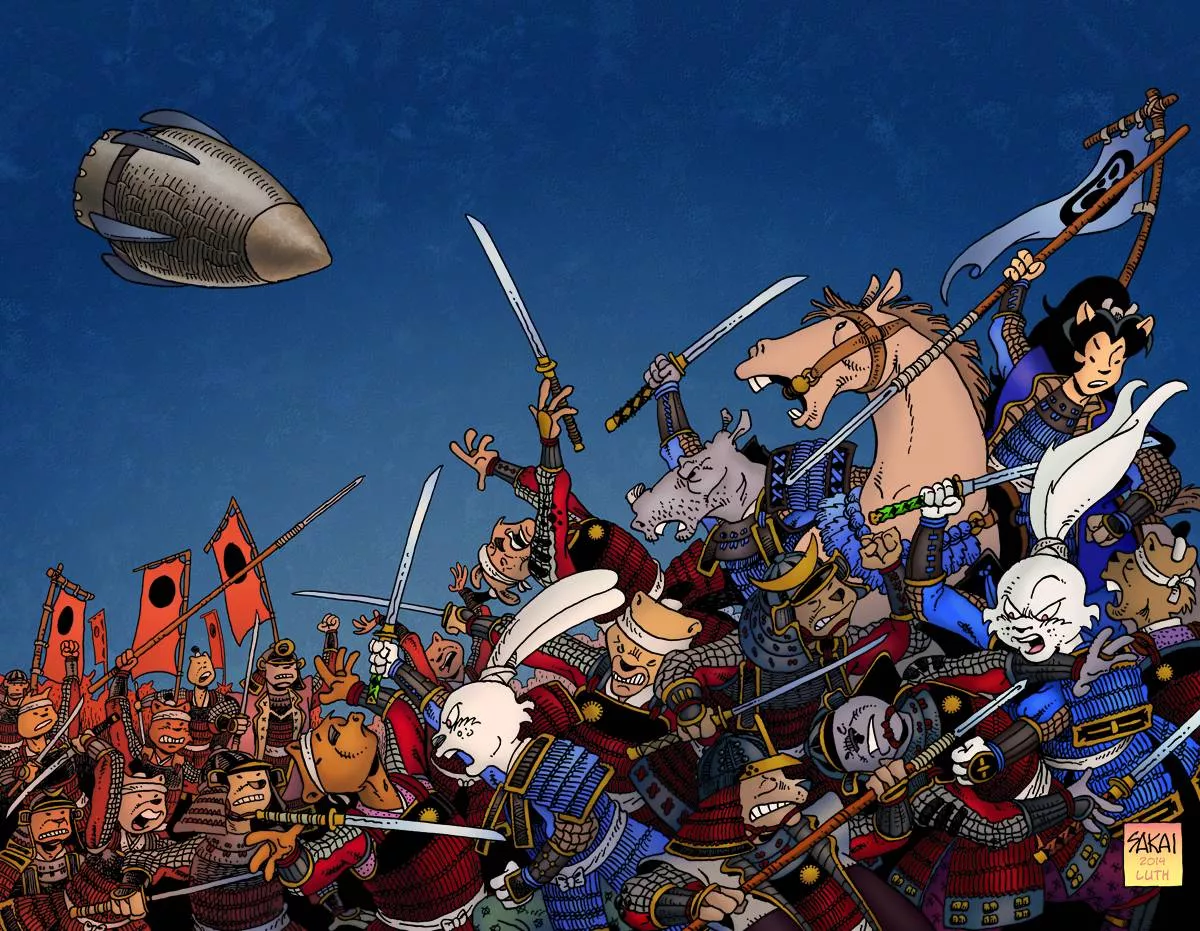 Usagi Yojimbo Senso. Nothing But Comics
