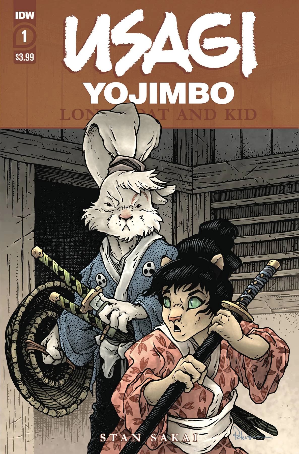 Usagi Yojimbo Lone Goat and Kid No. 1