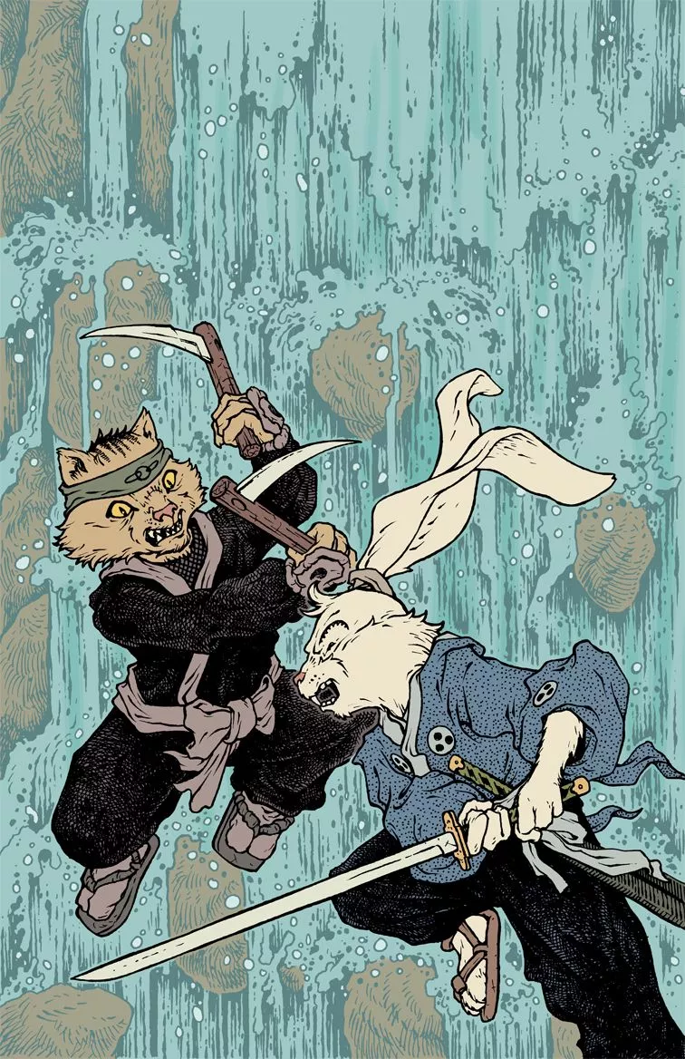 Usagi Yojimbo Dragon Bellow Cover