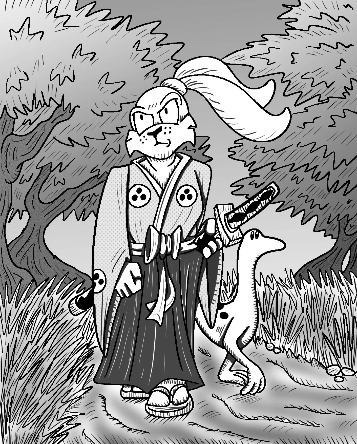 Wandering Ronin Miyamoto Usagi