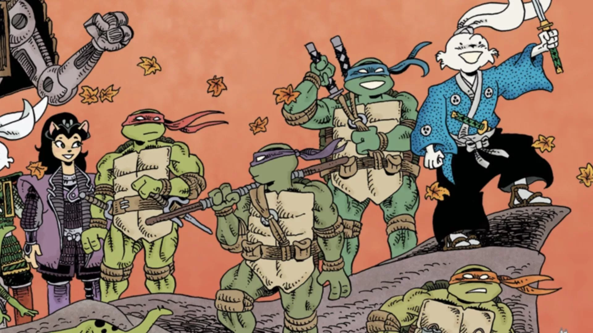 The Teenage Mutant Ninja Turtles