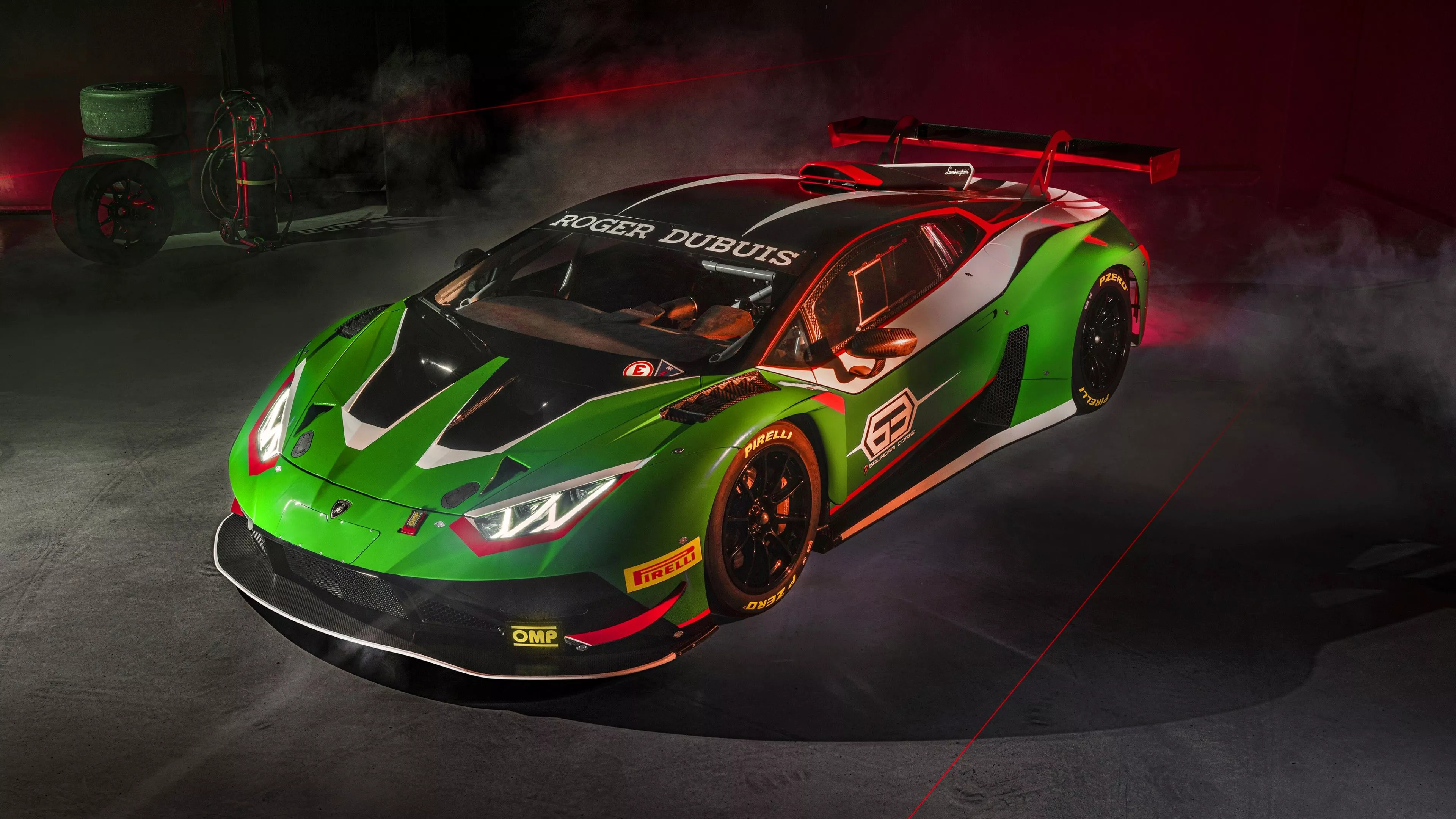 Lamborghini Huracan Gt3 Evo2 2022 7 4K