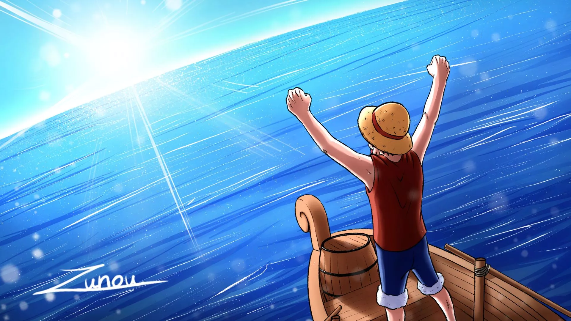 Monkey D. Luffy Anime One Piece