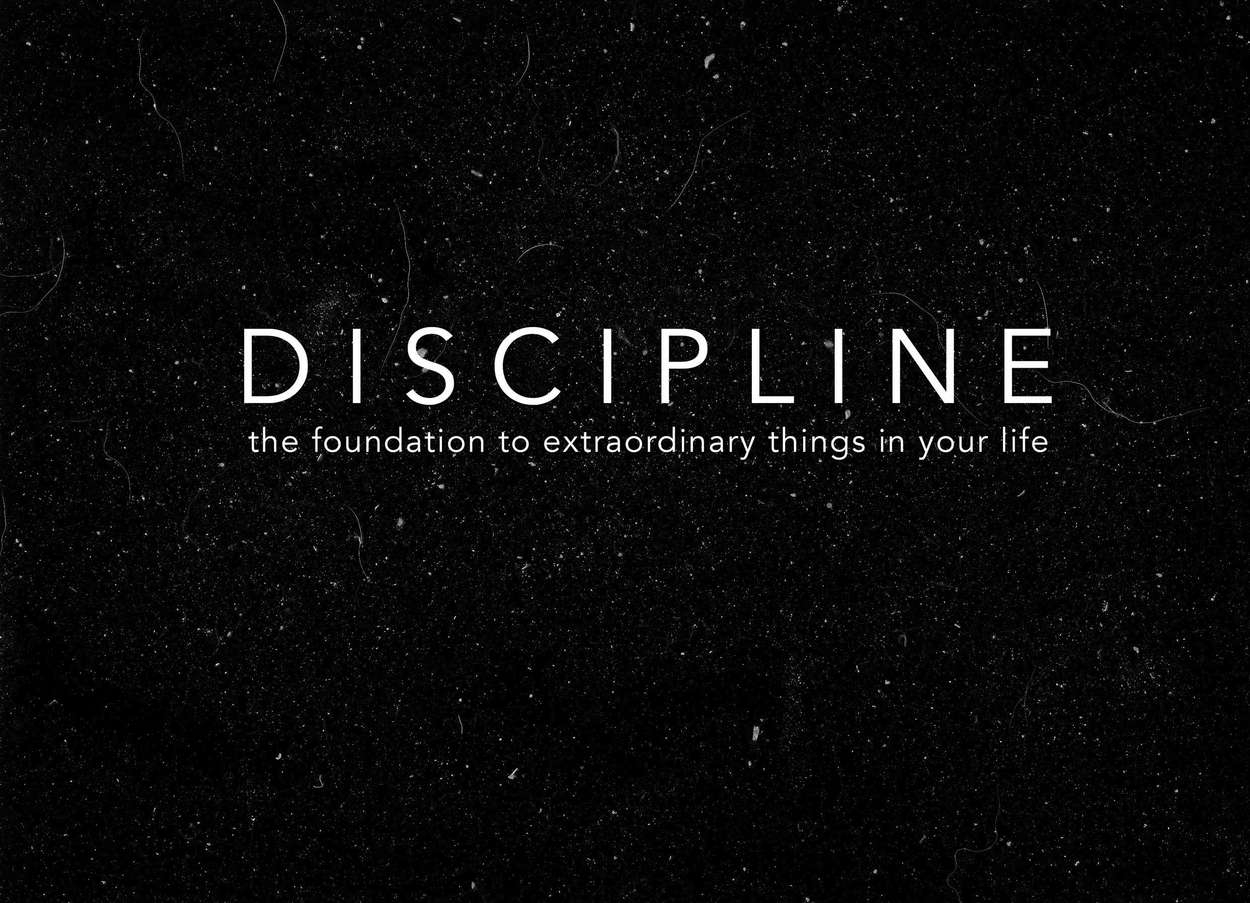 Discipline Desktop Background