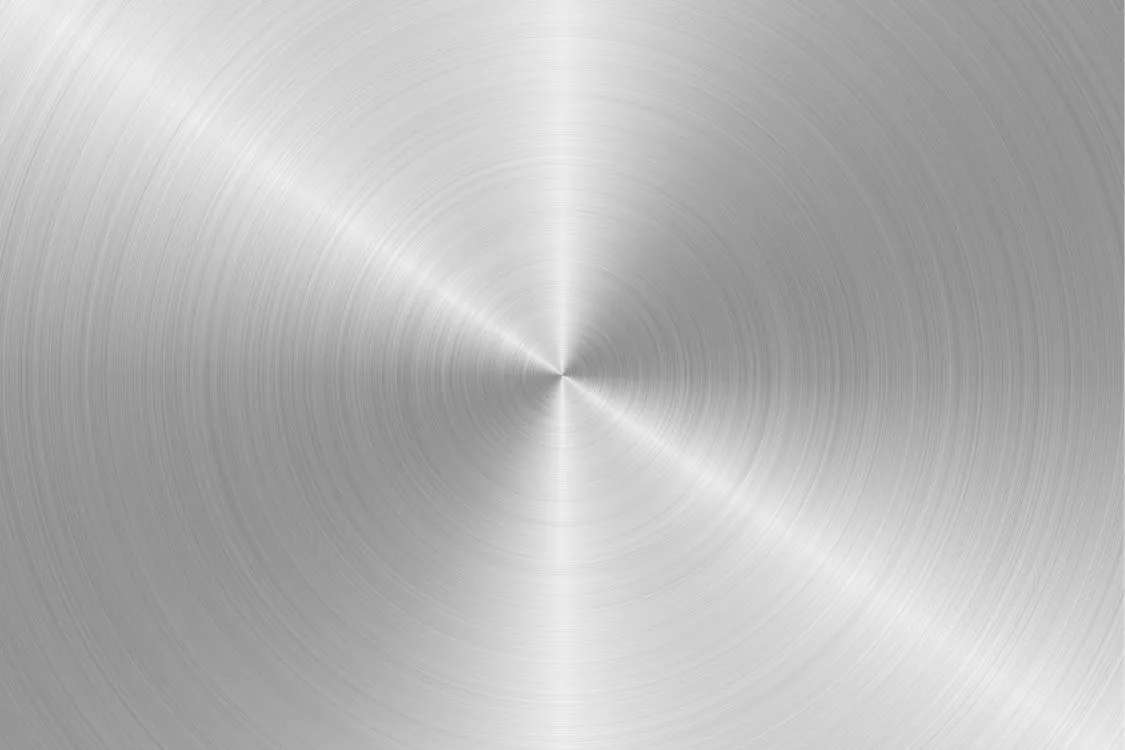 Wallpaper Round Stainless Steel Plate