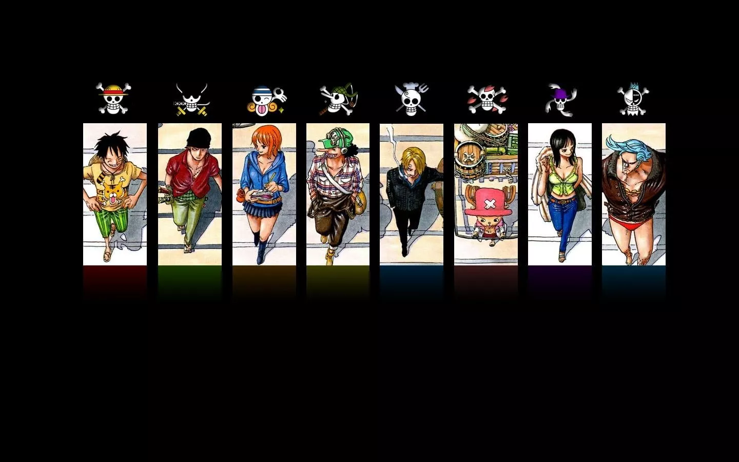 One Piece characters HD wallpaper