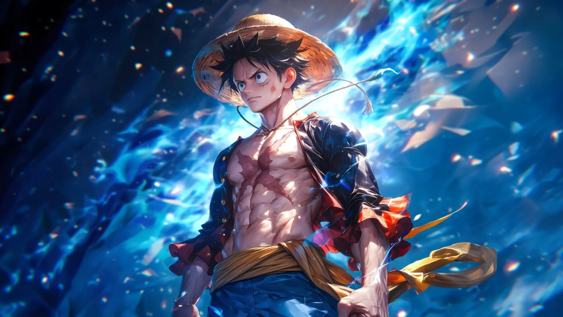 Luffy Scar 4K Ultrawide Support